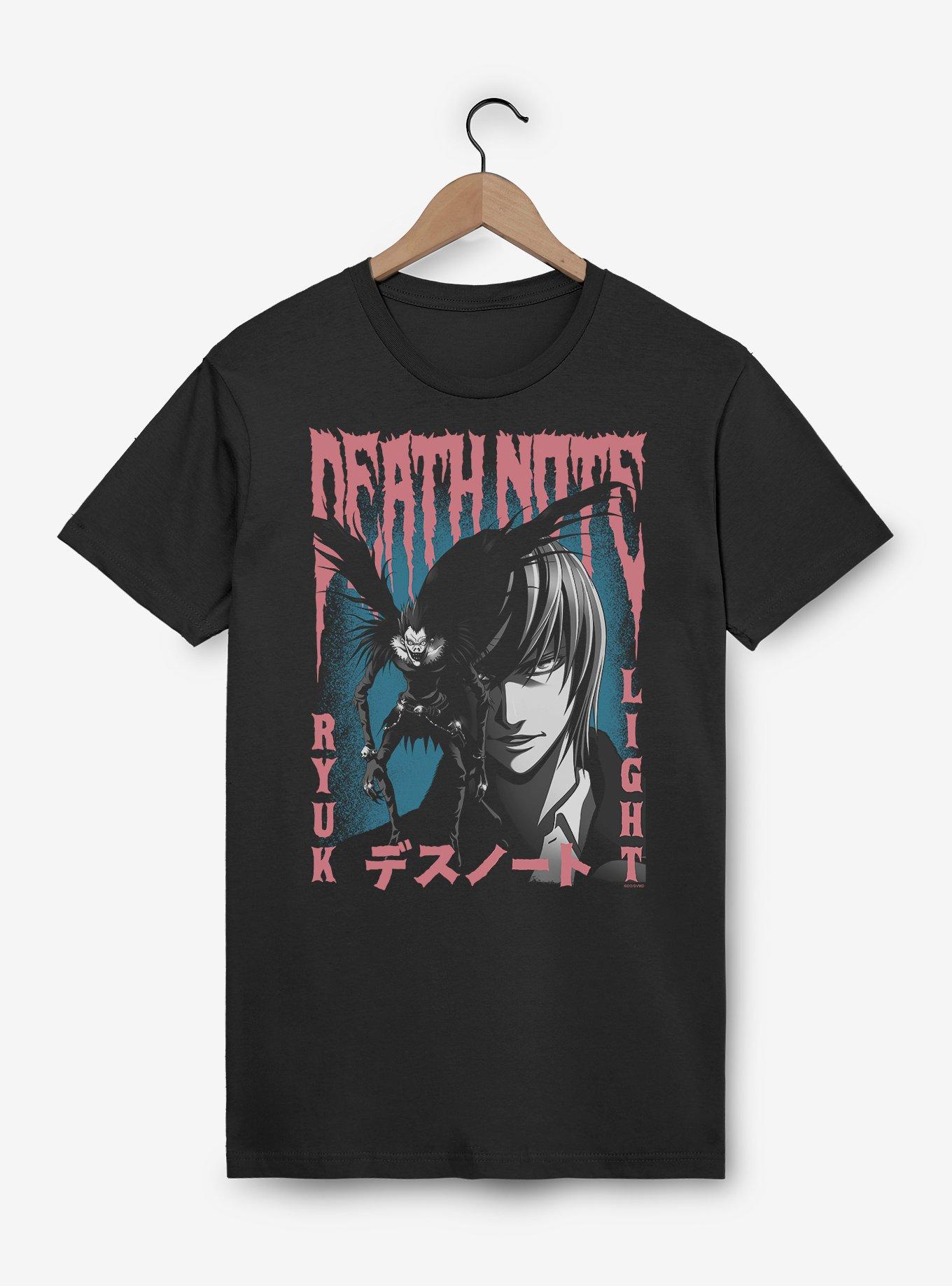 Death Note Light And Ryuk Shadows T-Shirt, , hi-res