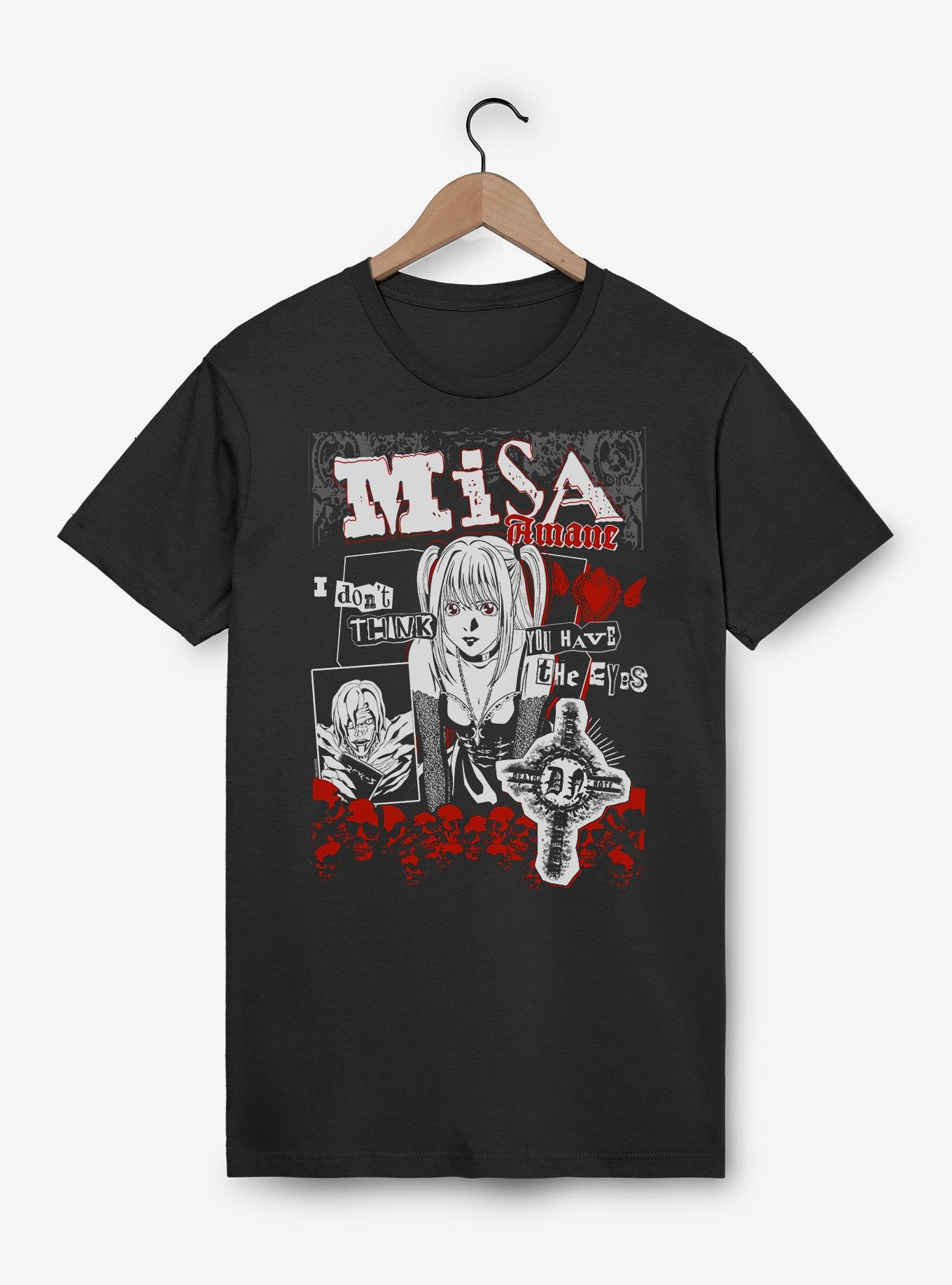 Death Note Misa Amane Punk T-Shirt, , hi-res