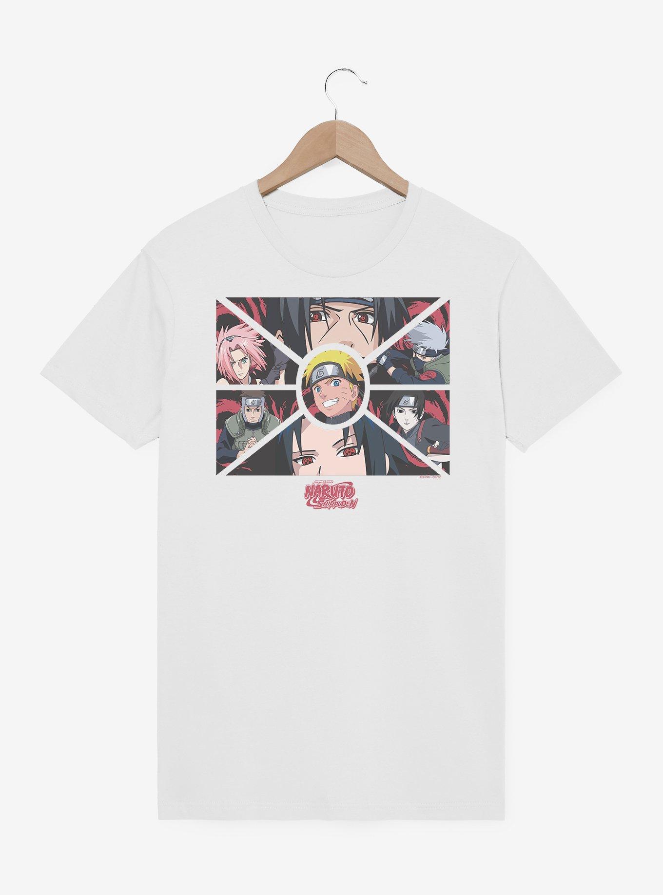 Naruto Shippuden Shapes Group T-Shirt, , hi-res