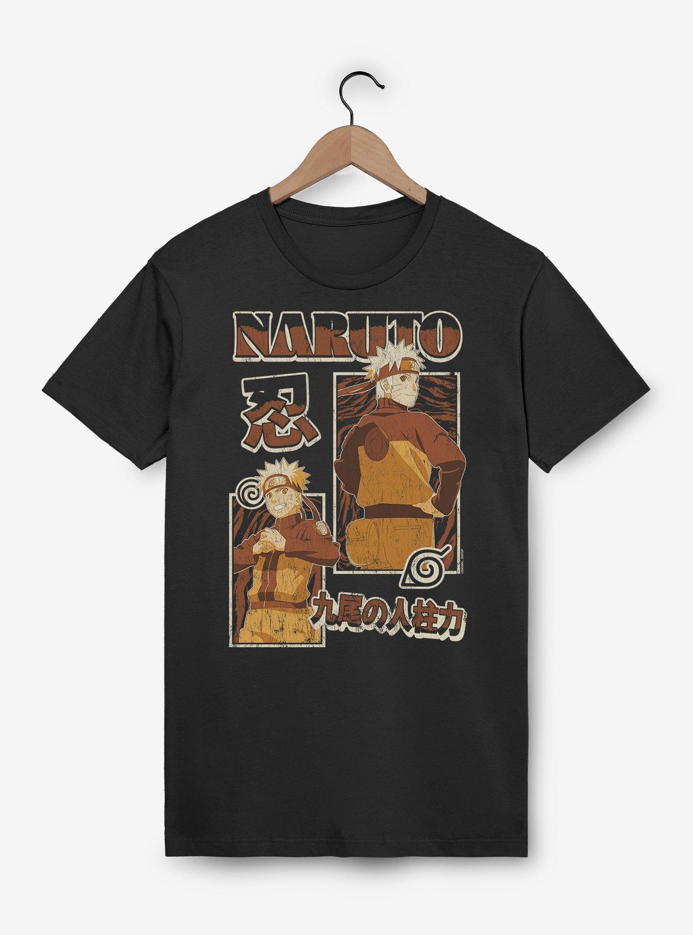 Naruto Shippuden Naruto Uzumaki Block Collage T-Shirt, , hi-res
