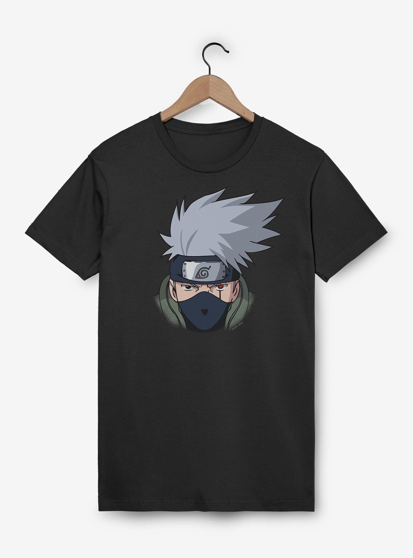 Naruto Shippuden Kakashi Face T-Shirt, , hi-res