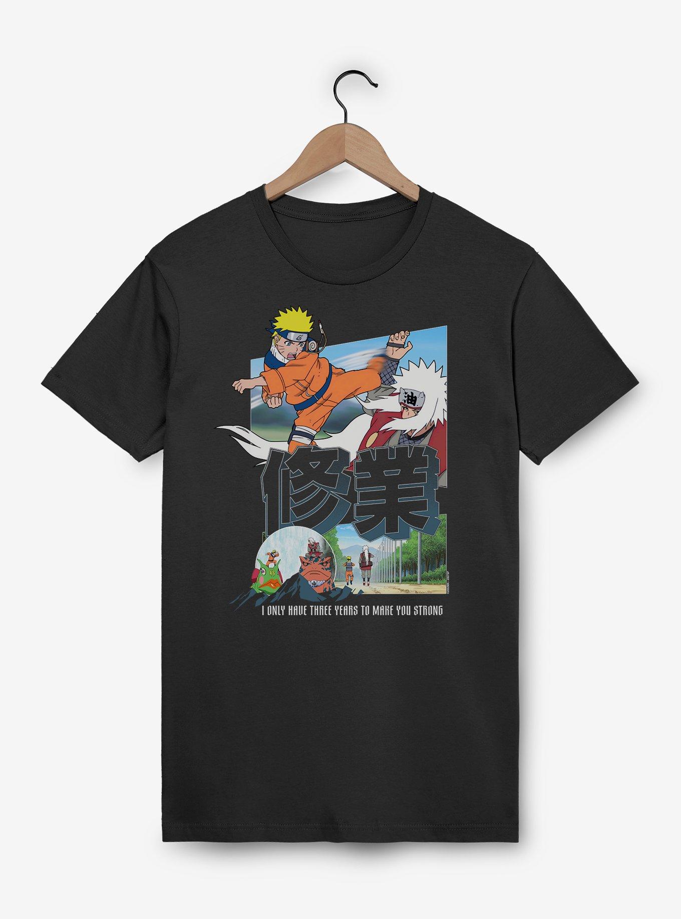Naruto Shippuden Naruto and Jiraiya Training T-Shirt, , hi-res