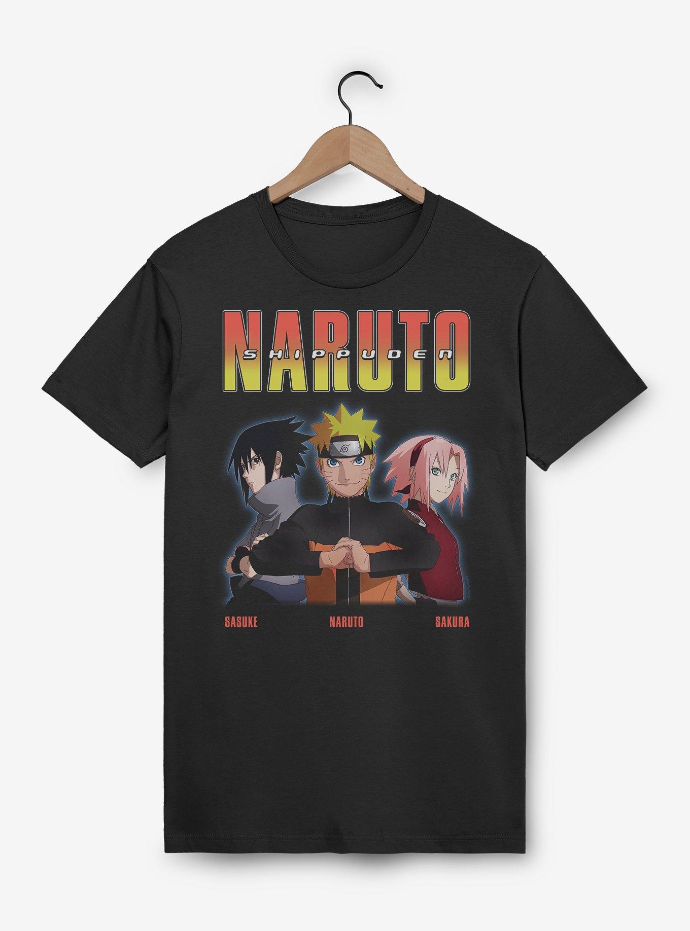 Naruto Shippuden Naruto Sasuke Sakura T-Shirt, , hi-res