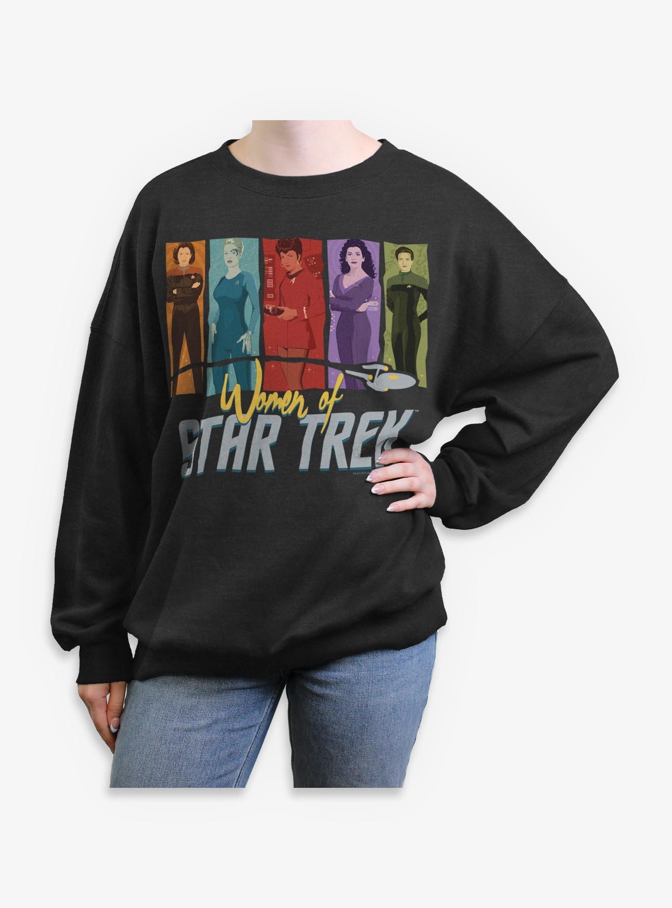 Star Trek Women Of Trek Girls Oversized Sweatshirt, , hi-res