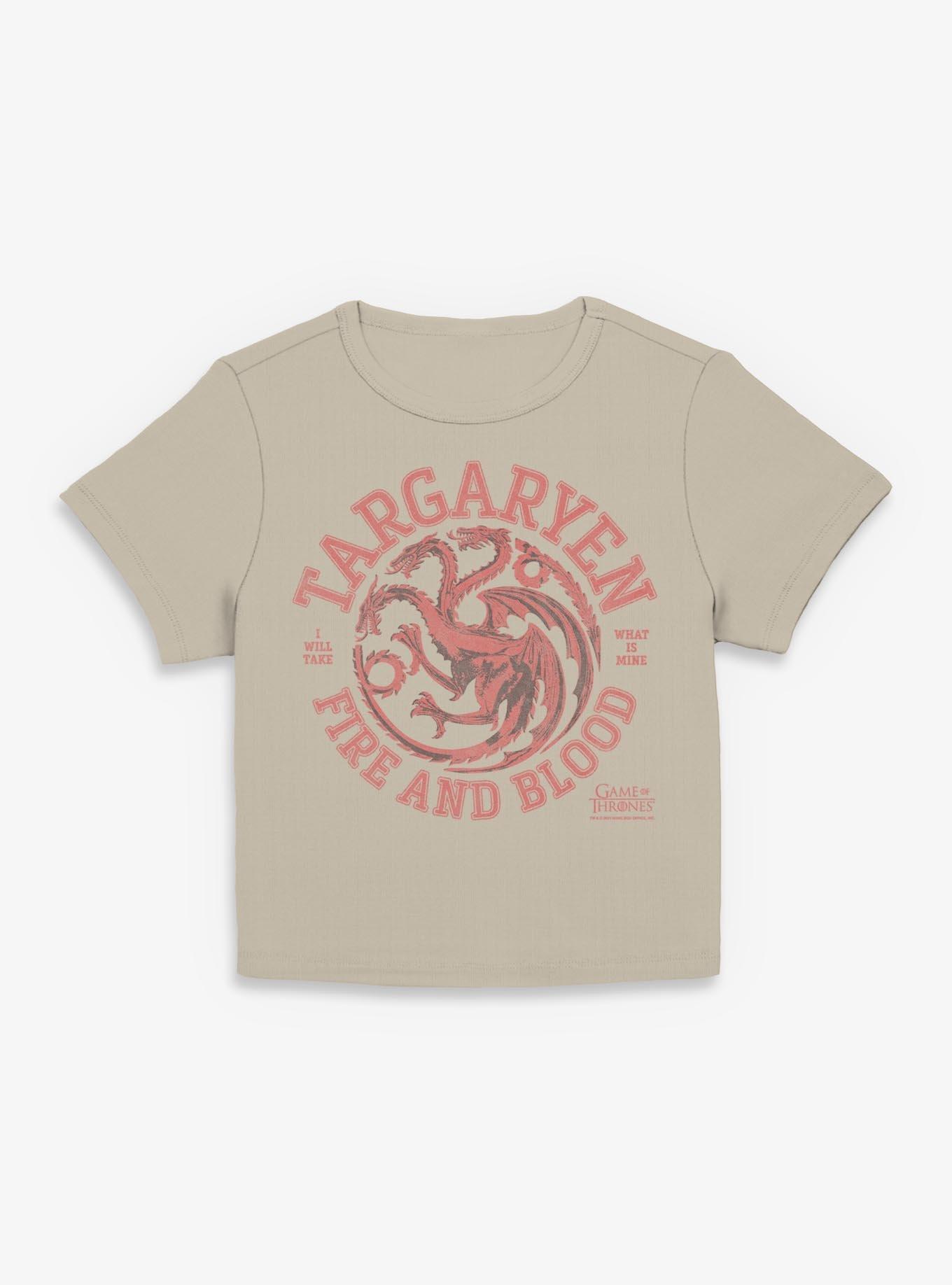 Game Of Thrones Collegiate Targaryen Girls Baby T-Shirt, , hi-res