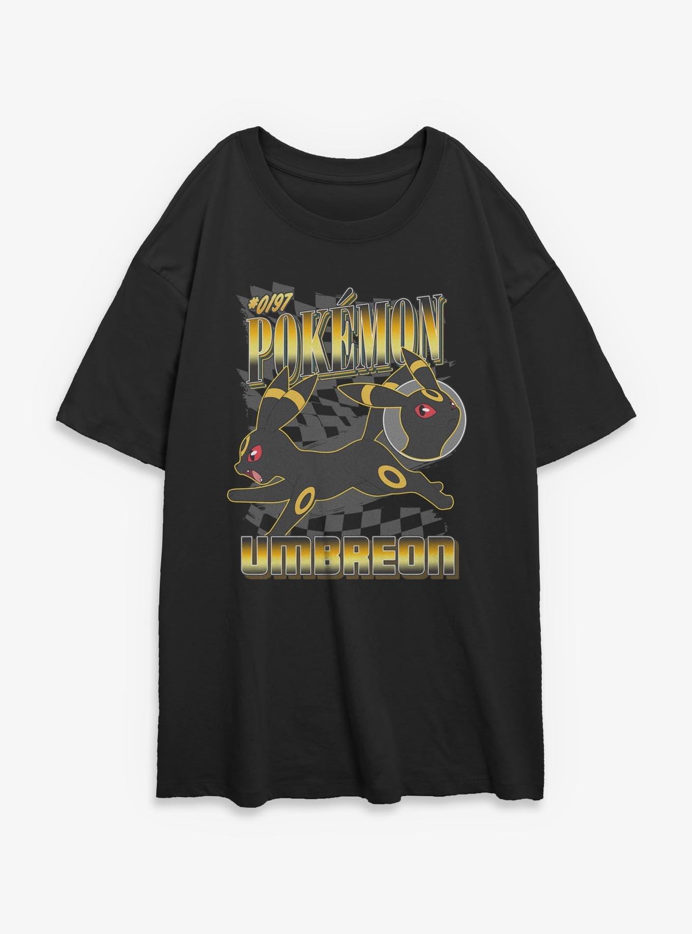 Pokemon Umbreon Racing Girls Oversized T-Shirt, , hi-res