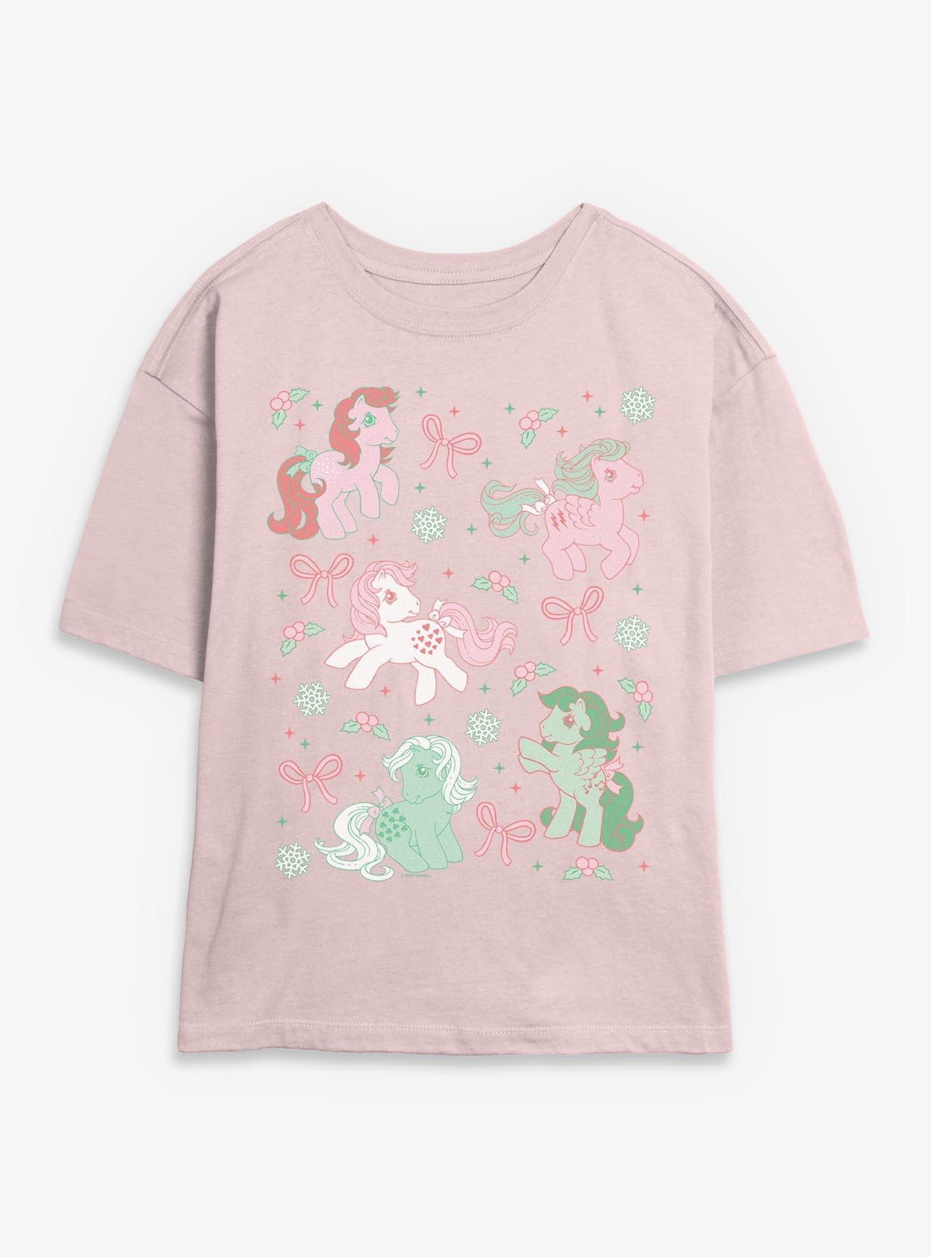 My Little Pony Cute Christmas Pony Girls Skimmer T-Shirt, , hi-res