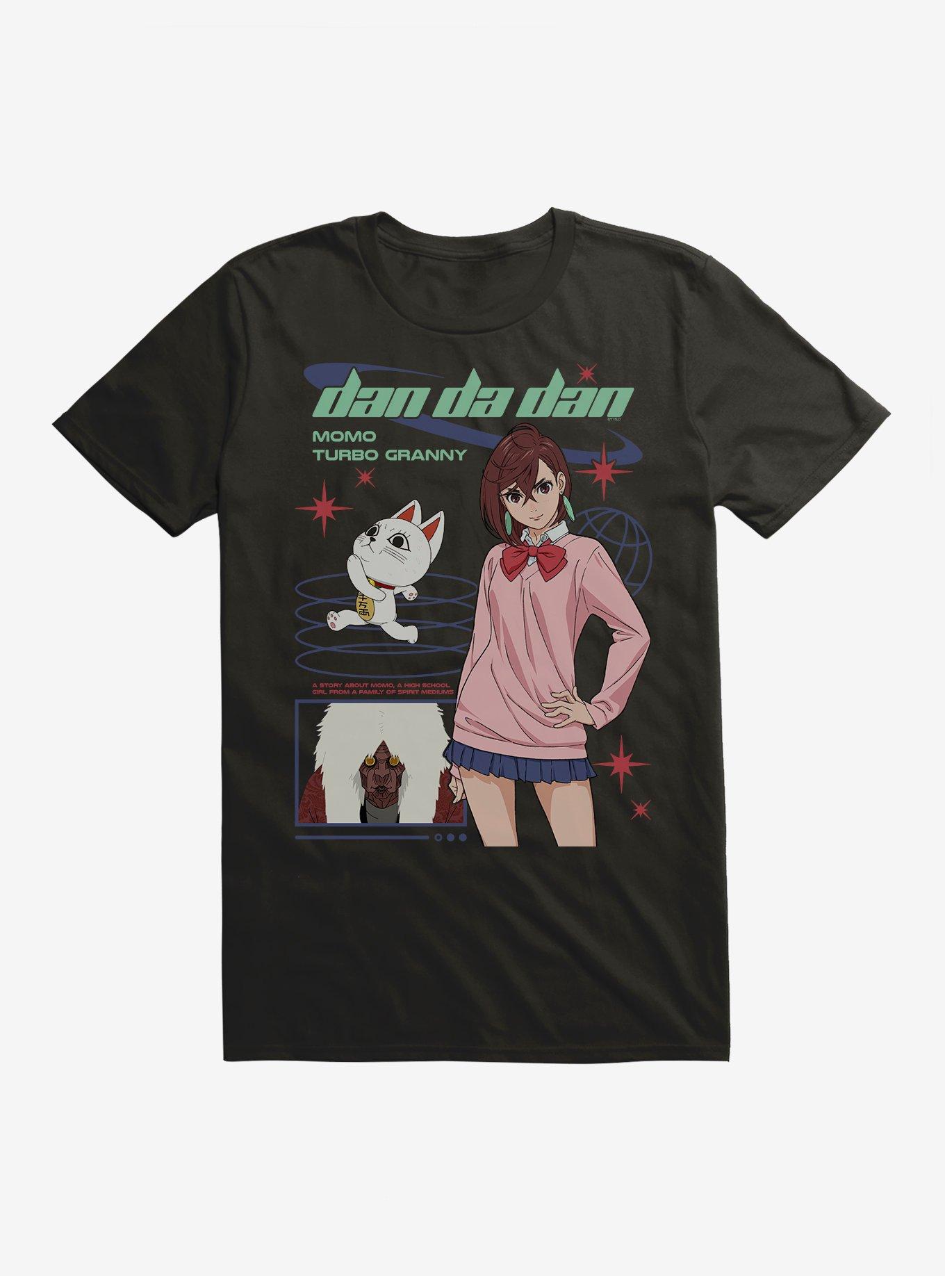 Dandadan Momo & Turbo Granny Y2K T-Shirt, , hi-res