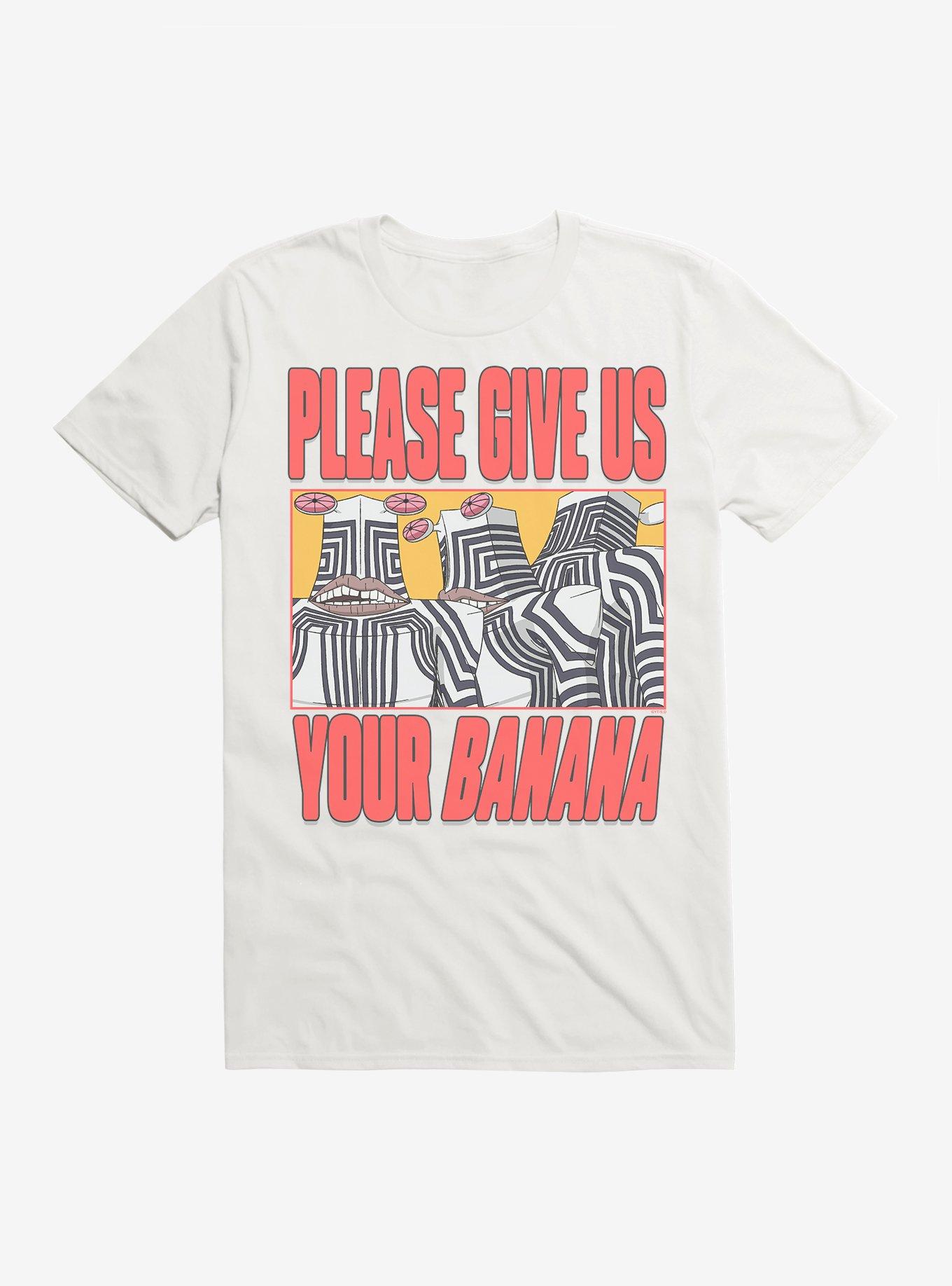 Dandadan Please Give Us Your Banana T-Shirt, , hi-res