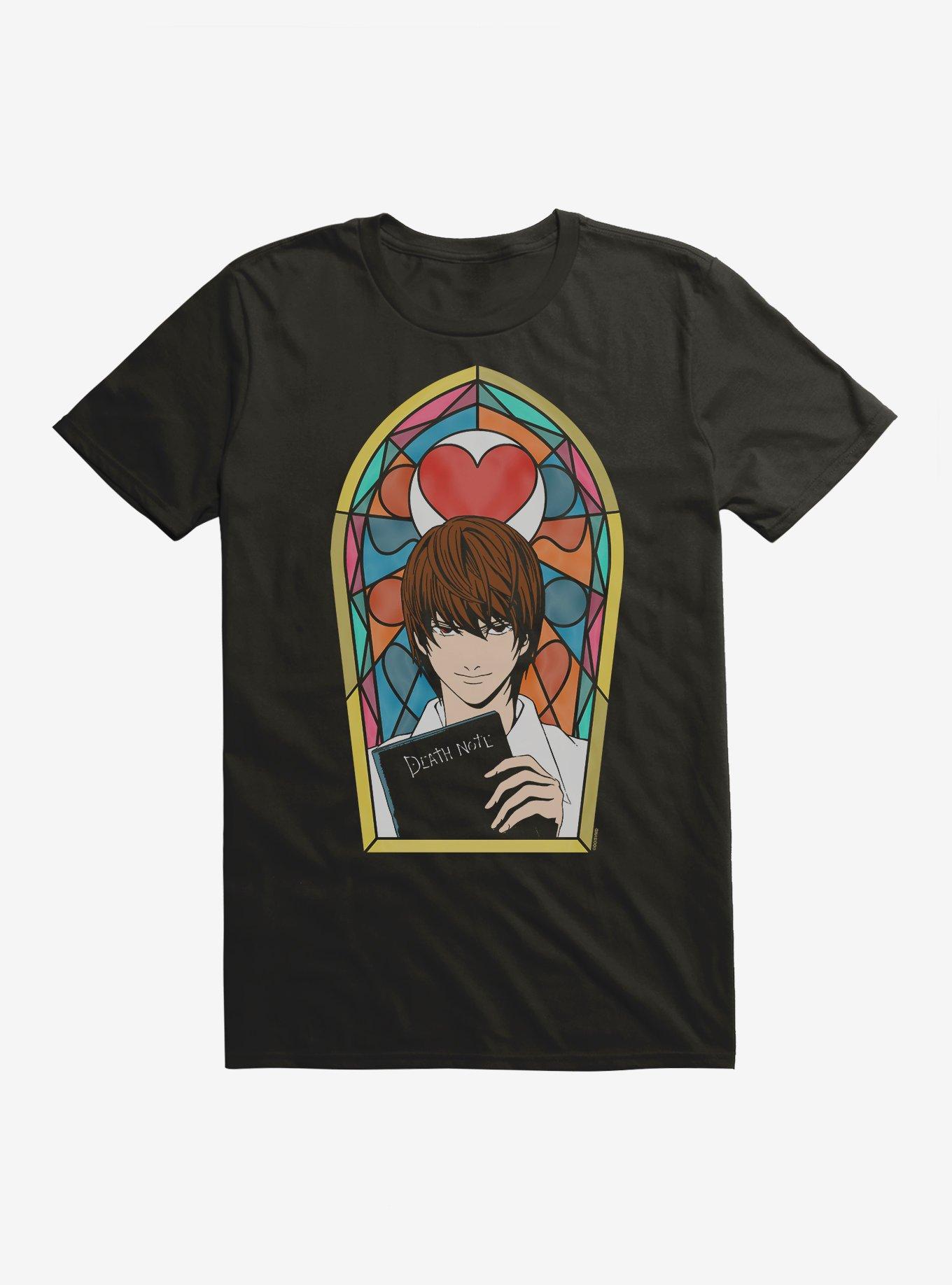 Death Note Stained Glass Light T-Shirt, , hi-res