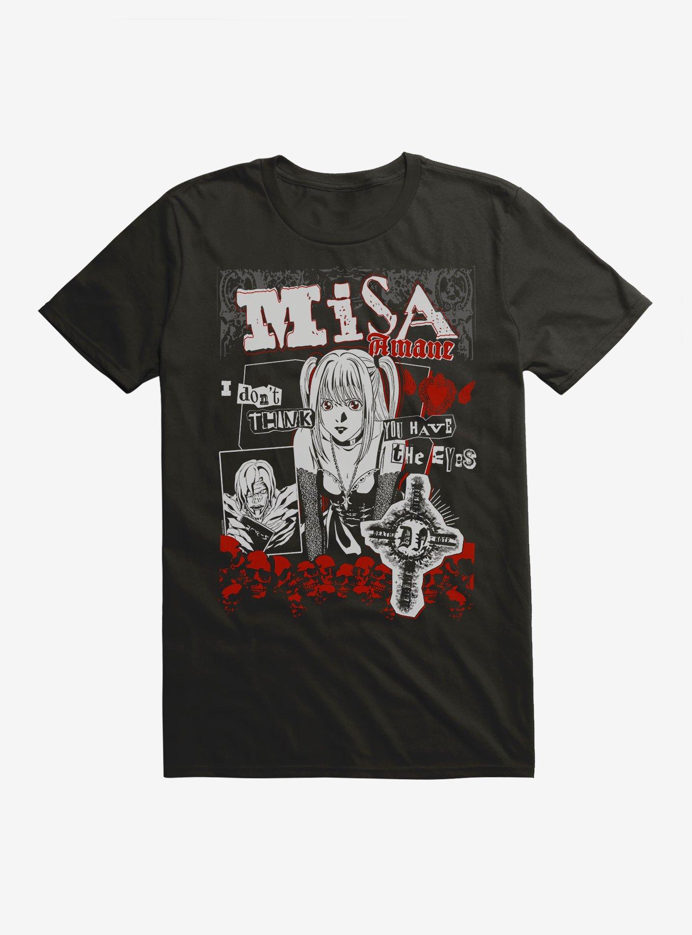Death Note Misa Amane Punk T-Shirt, , hi-res