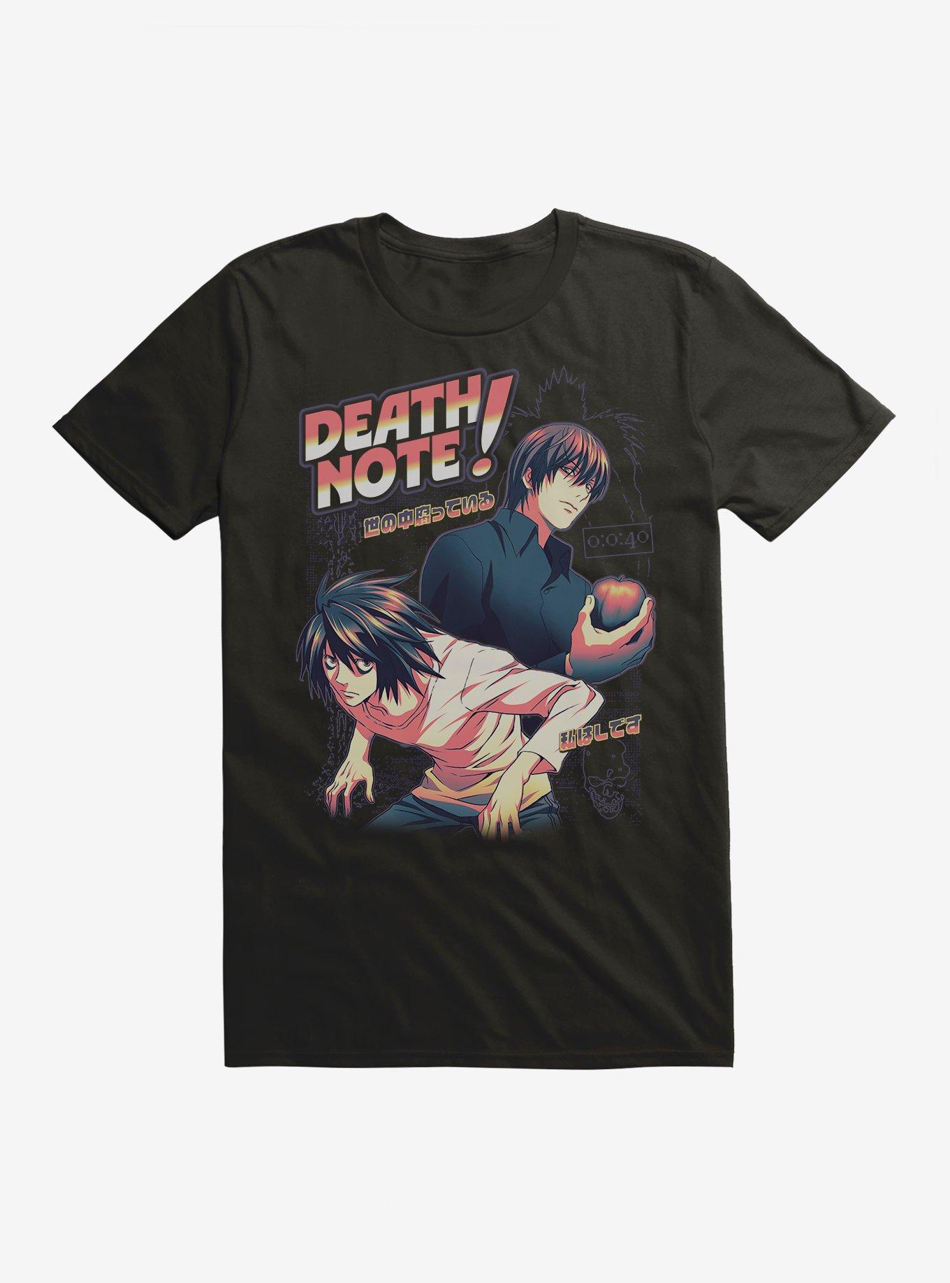 Death Note L And Light Collage T-Shirt, , hi-res