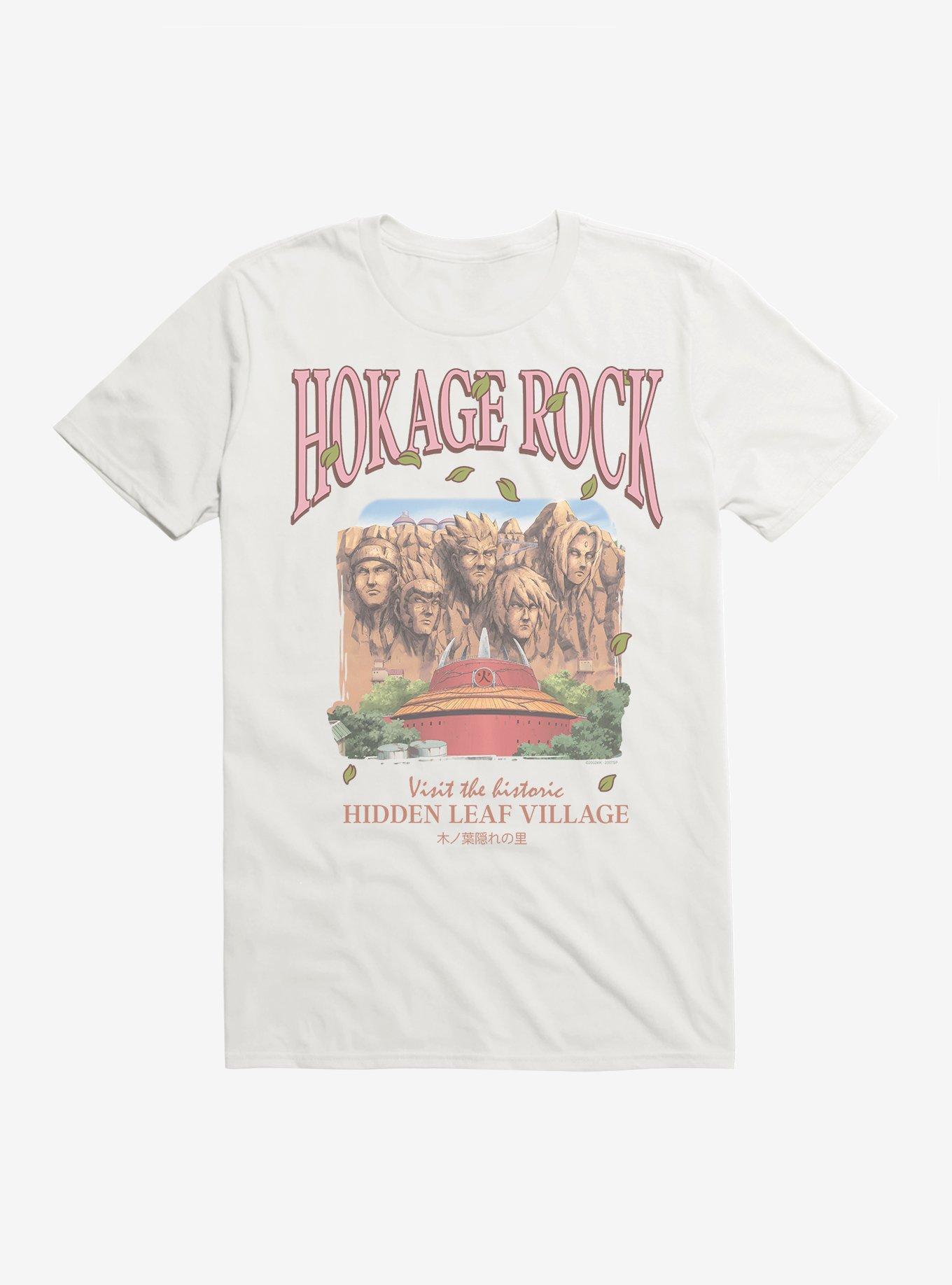 Naruto Shippuden Hokage Rock Great Oudoors Front T-Shirt, , hi-res