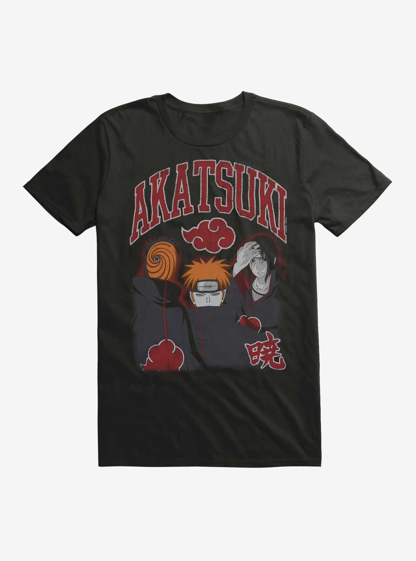 Naruto Shippuden Akatsuki Pain Itachi Tobi T-Shirt, , hi-res