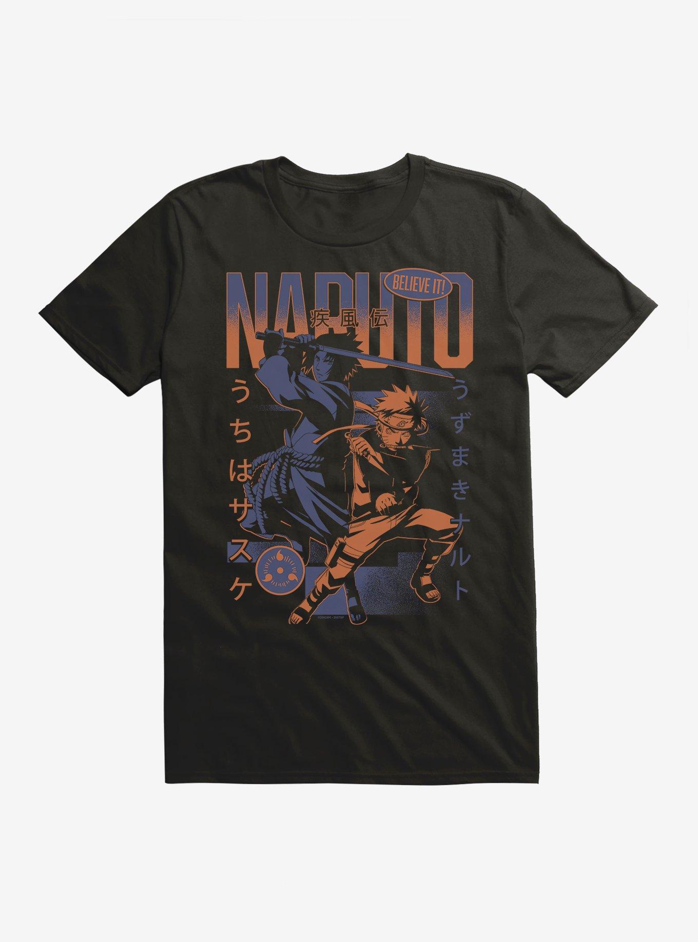 Naruto Shippuden Naruto Sasuke Dual Tone T-Shirt, , hi-res