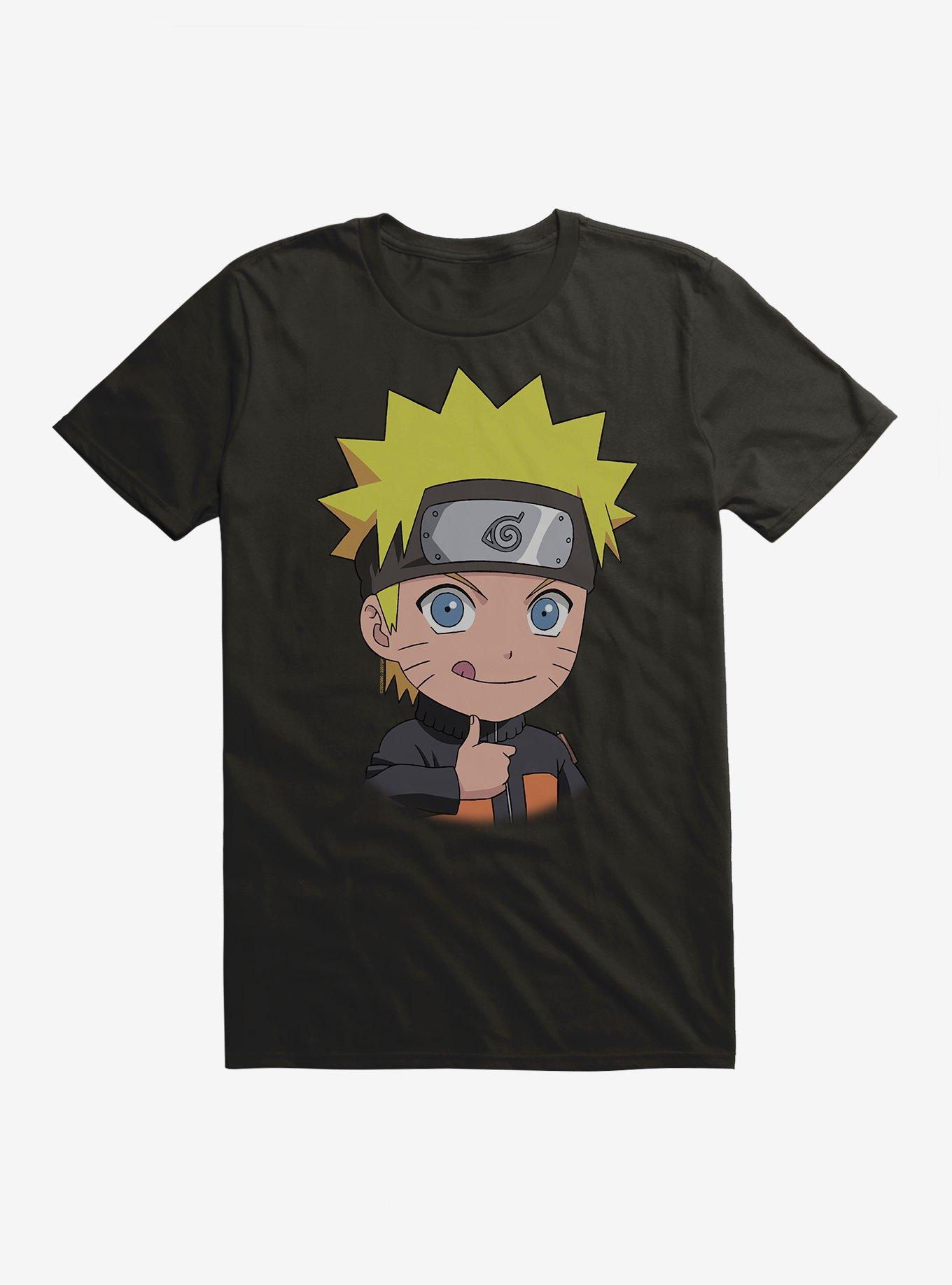 Naruto Shippuden Naruto Chibi Portrait Tee T-Shirt, , hi-res