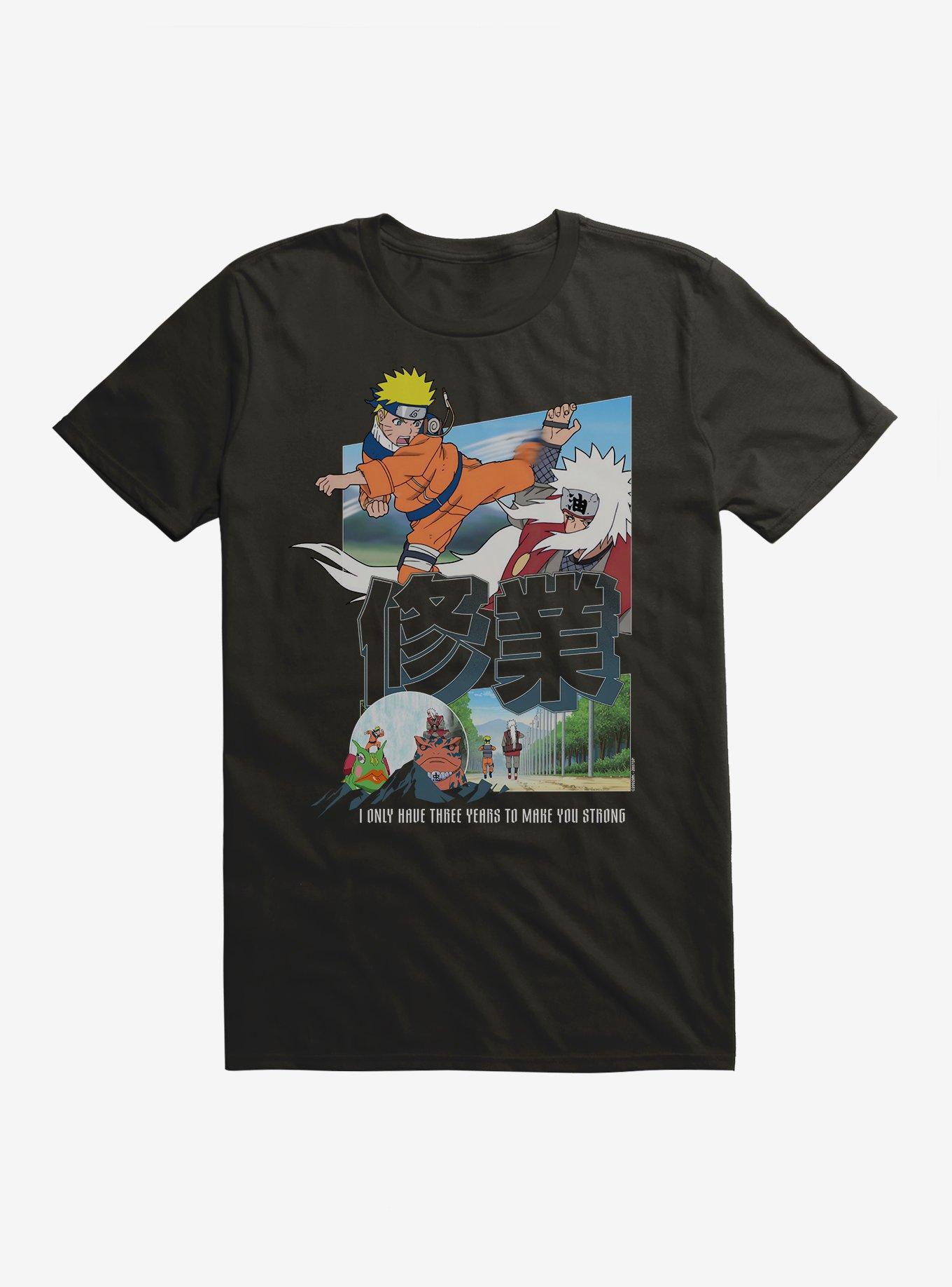 Naruto Shippuden Naruto and Jiraiya Training T-Shirt, , hi-res