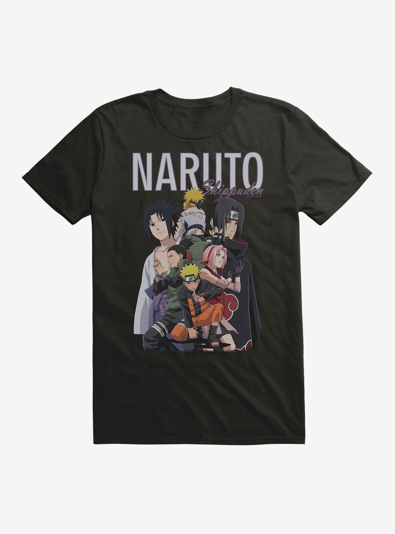Naruto Shippuden Ninja Group T-Shirt, , hi-res