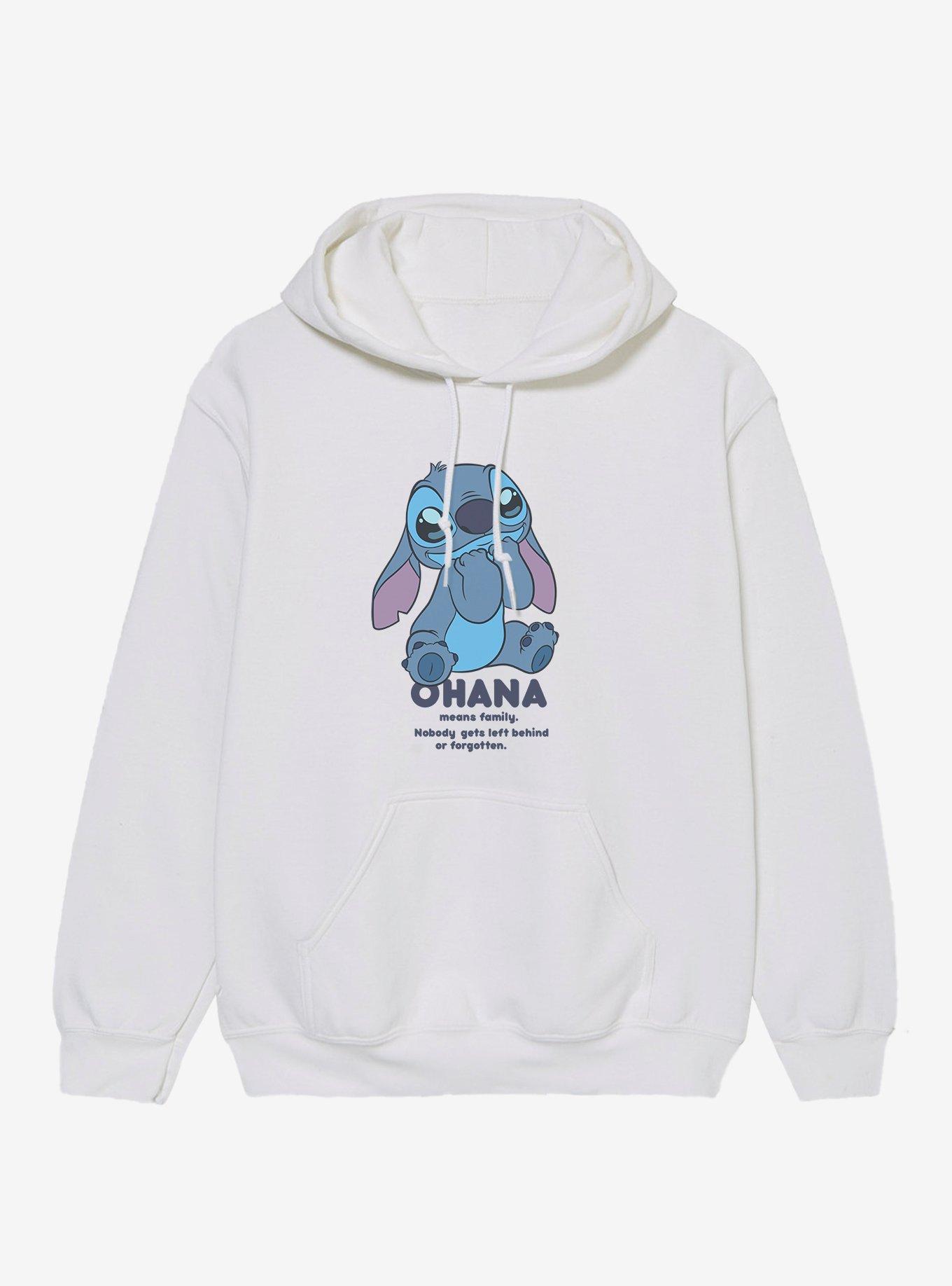 Disney Lilo & Stitch Ohana Means Family Cute Stitch Hoodie, , hi-res