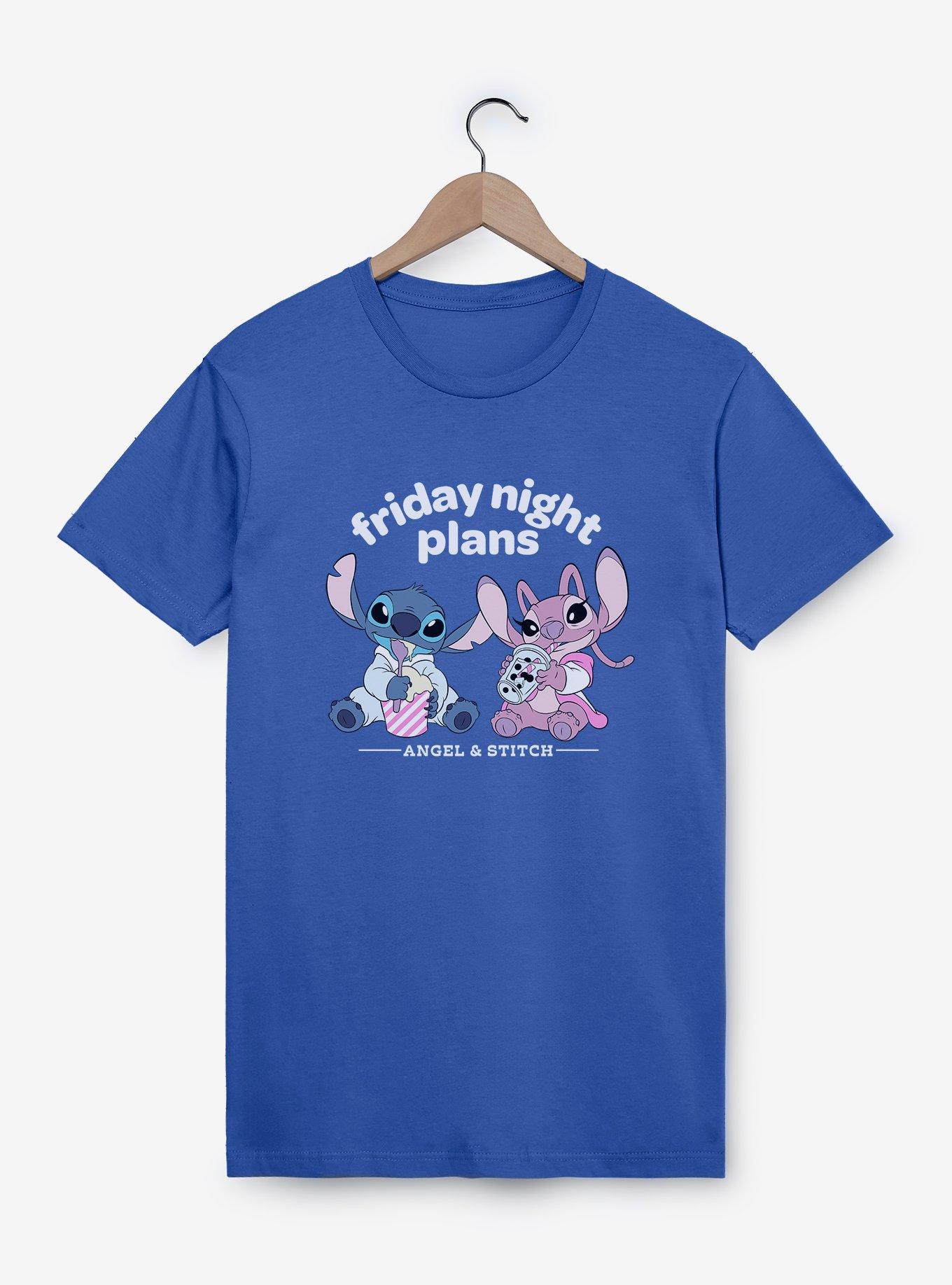 Disney Lilo & Stitch Friday Night Plans With Angel T-Shirt, , hi-res
