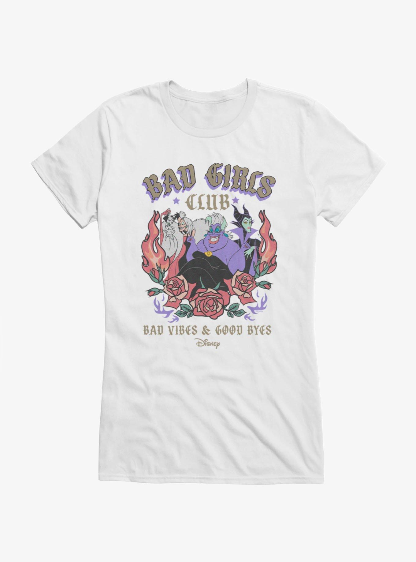 Disney Villains Bad Girls Club Bad Vibes & Good Byes Girls T-Shirt, , hi-res