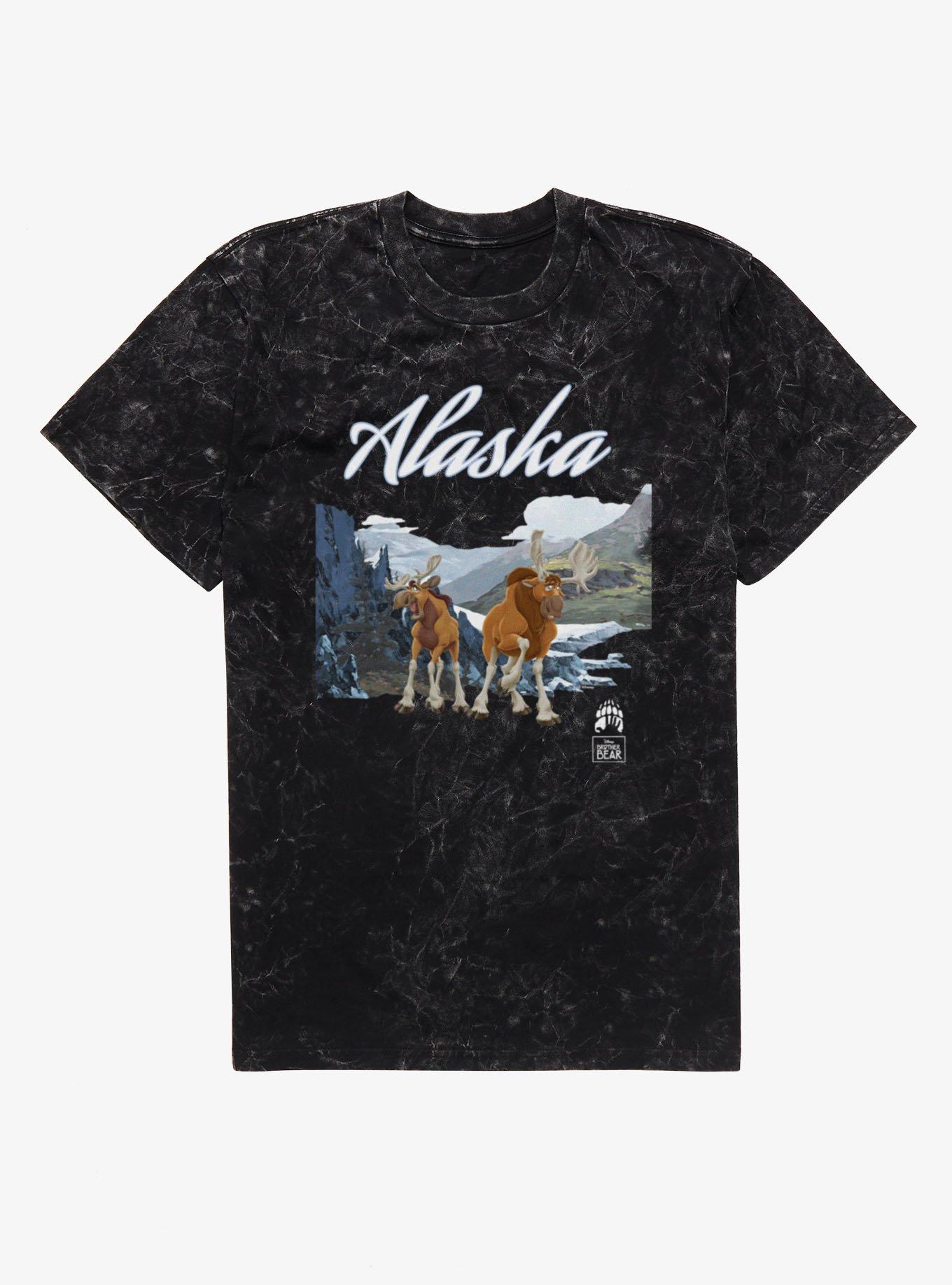 Disney Brother Bear Alaska Moose Rutt And Tuck Mineral Wash T-Shirt, , hi-res