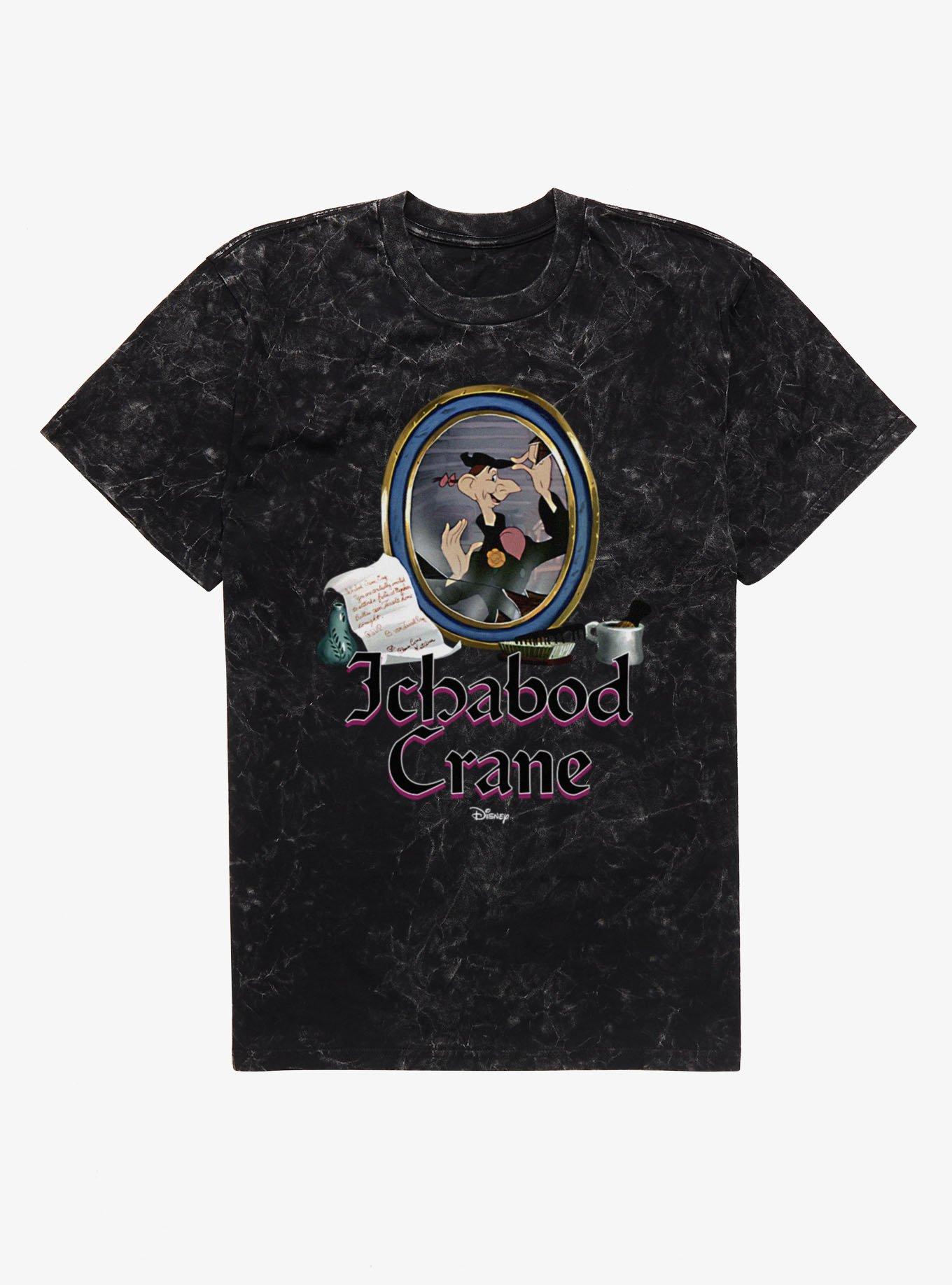 Disney Ichabod Crane Broken Mirror Mineral Wash T-Shirt, , hi-res