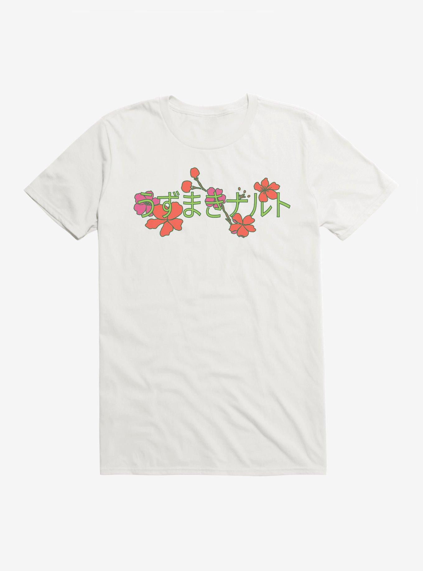 Naruto Shippuden Uzumaki Floral T-Shirt, , hi-res