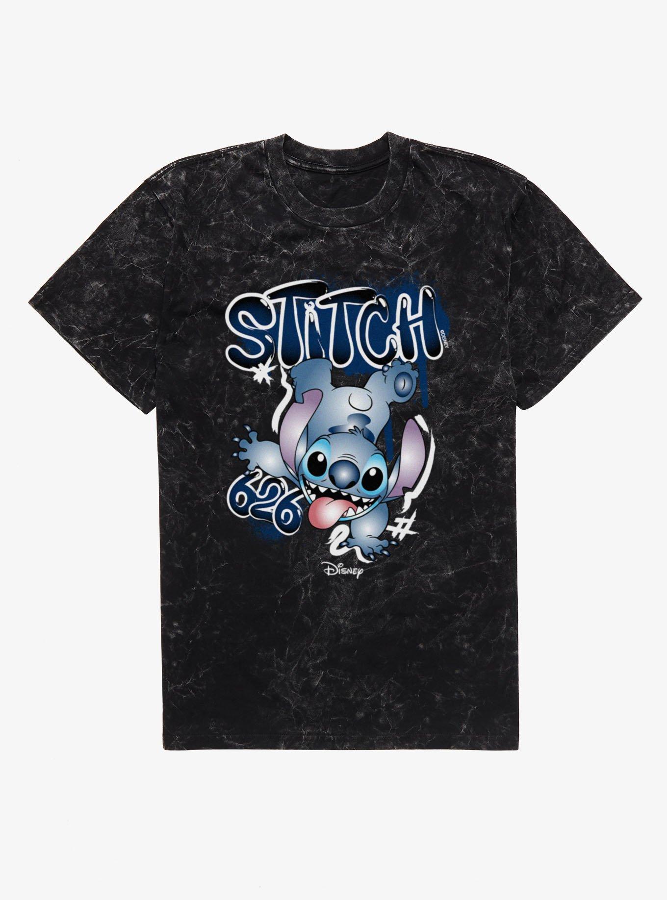 Disney Lilo & Stitch 626 Graffiti Handstand Mineral Wash T-Shirt, , hi-res
