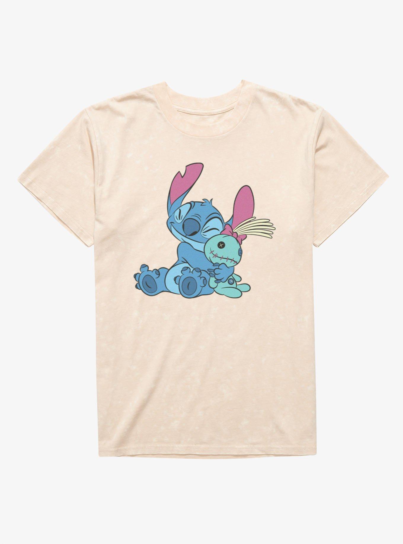 Disney Lilo & Stitch Hug Scrump Doll Mineral Wash T-Shirt, , hi-res
