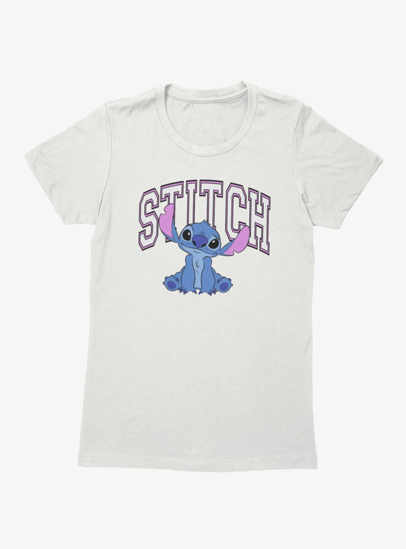 Disney Lilo & Stitch Collegiate Letters Womens T-Shirt, , hi-res view 1