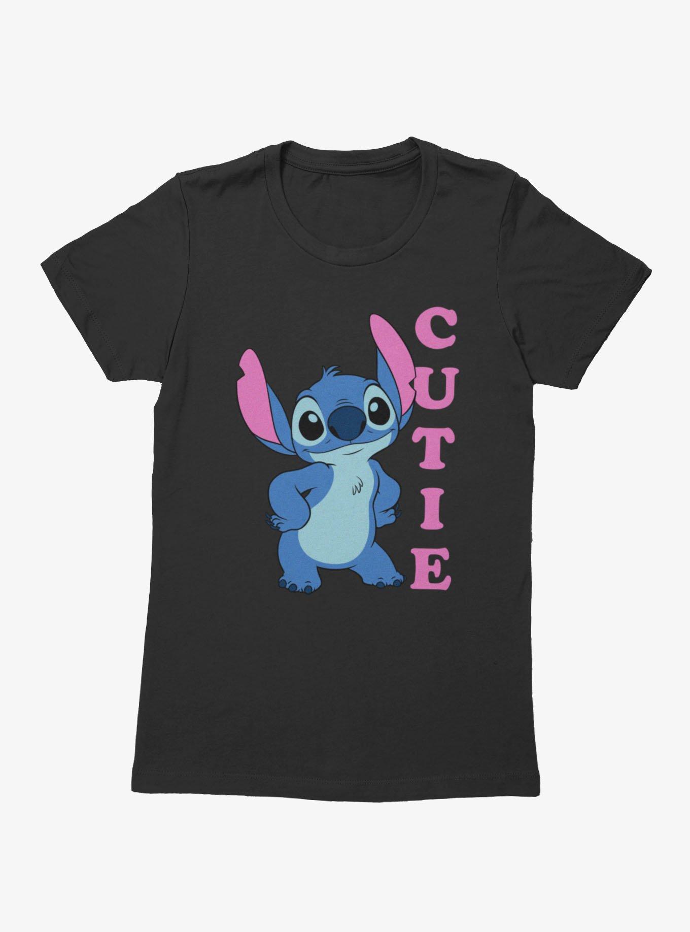 Disney Lilo & Stitch Cutie Happy Stance Womens T-Shirt, , hi-res