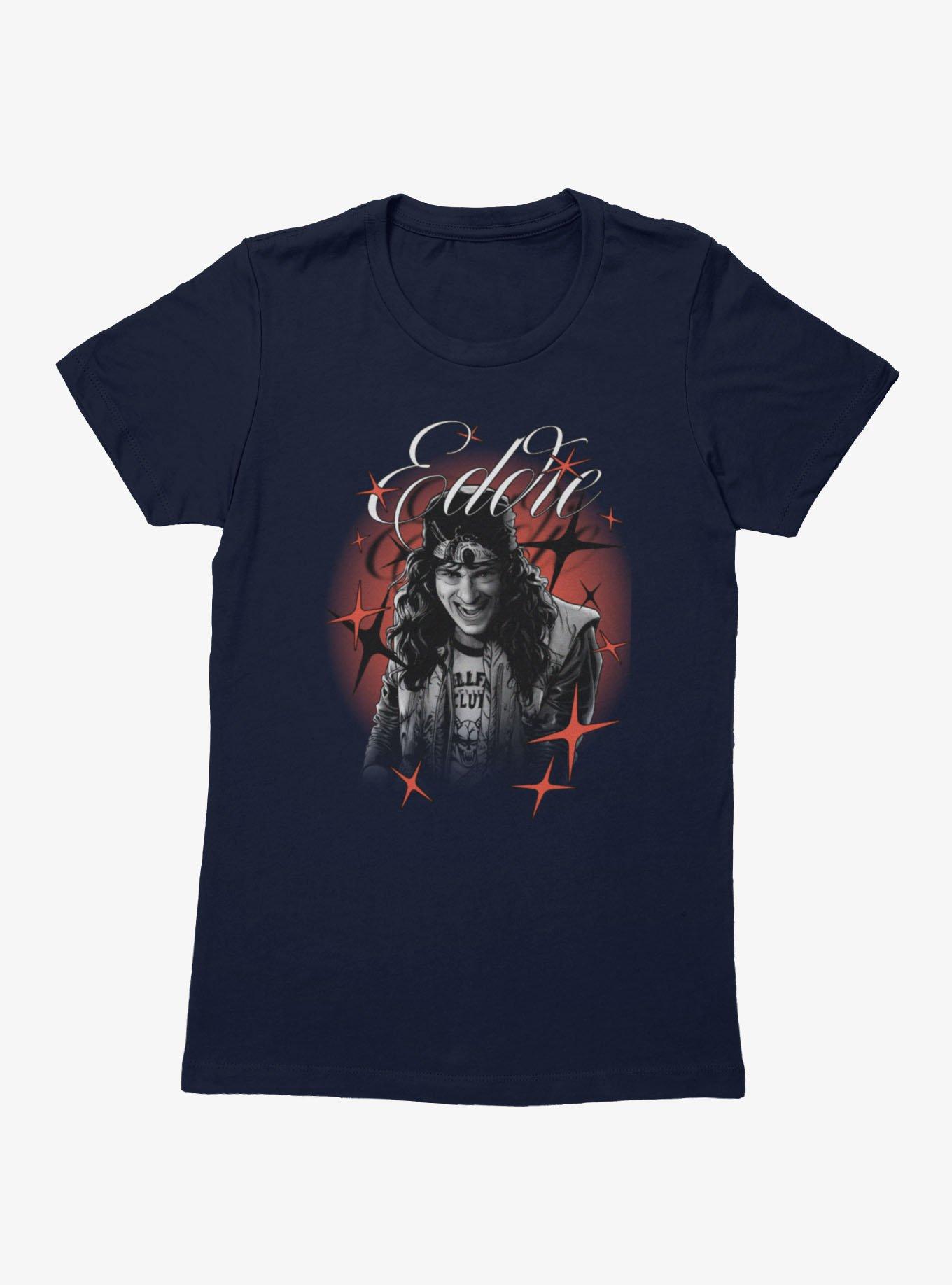 Stranger Things Eddie Stars Deawn Portrait Womens T-Shirt, , hi-res