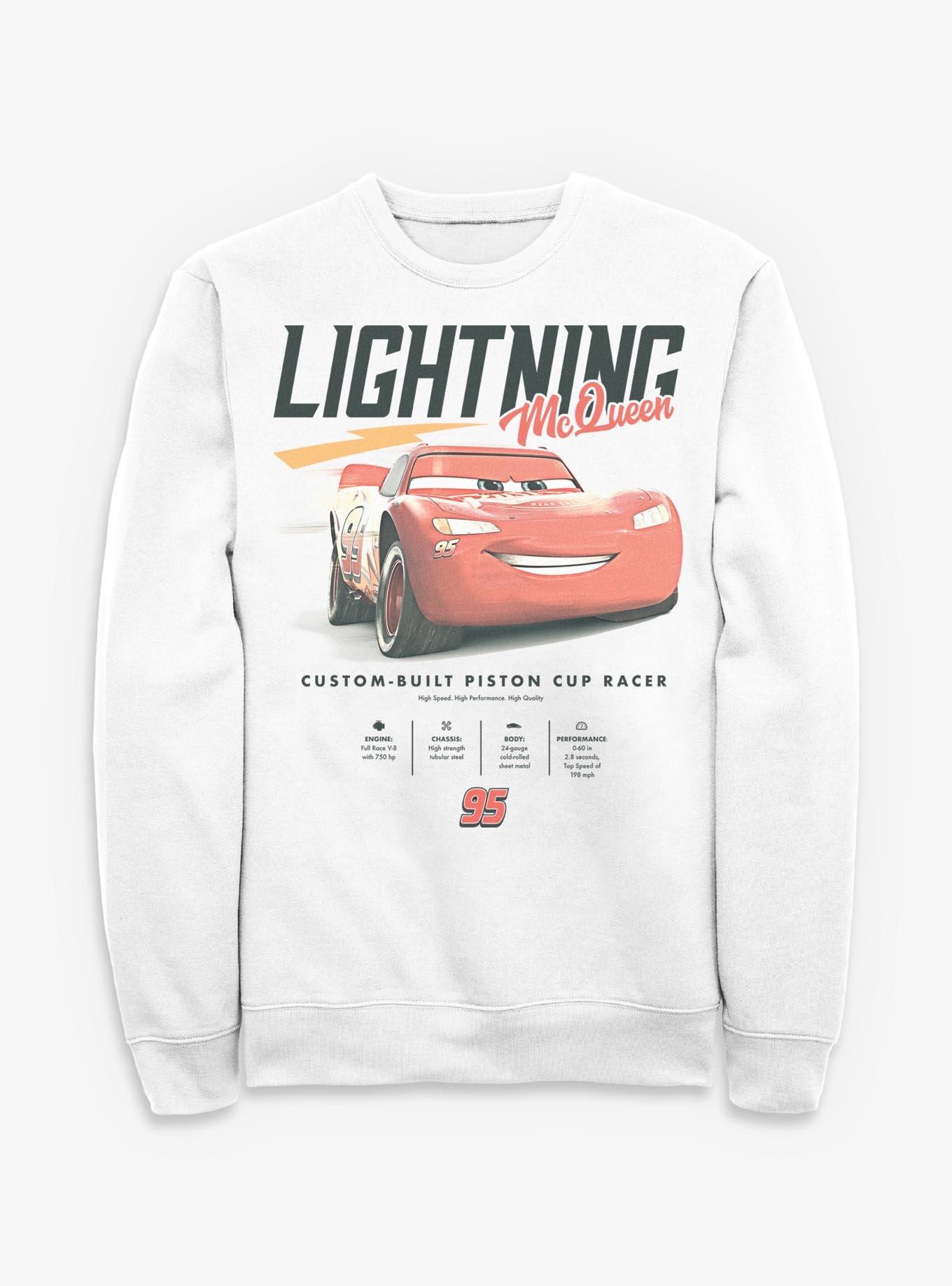 Disney Pixar Cars Lightning Stats Sweatshirt, , hi-res