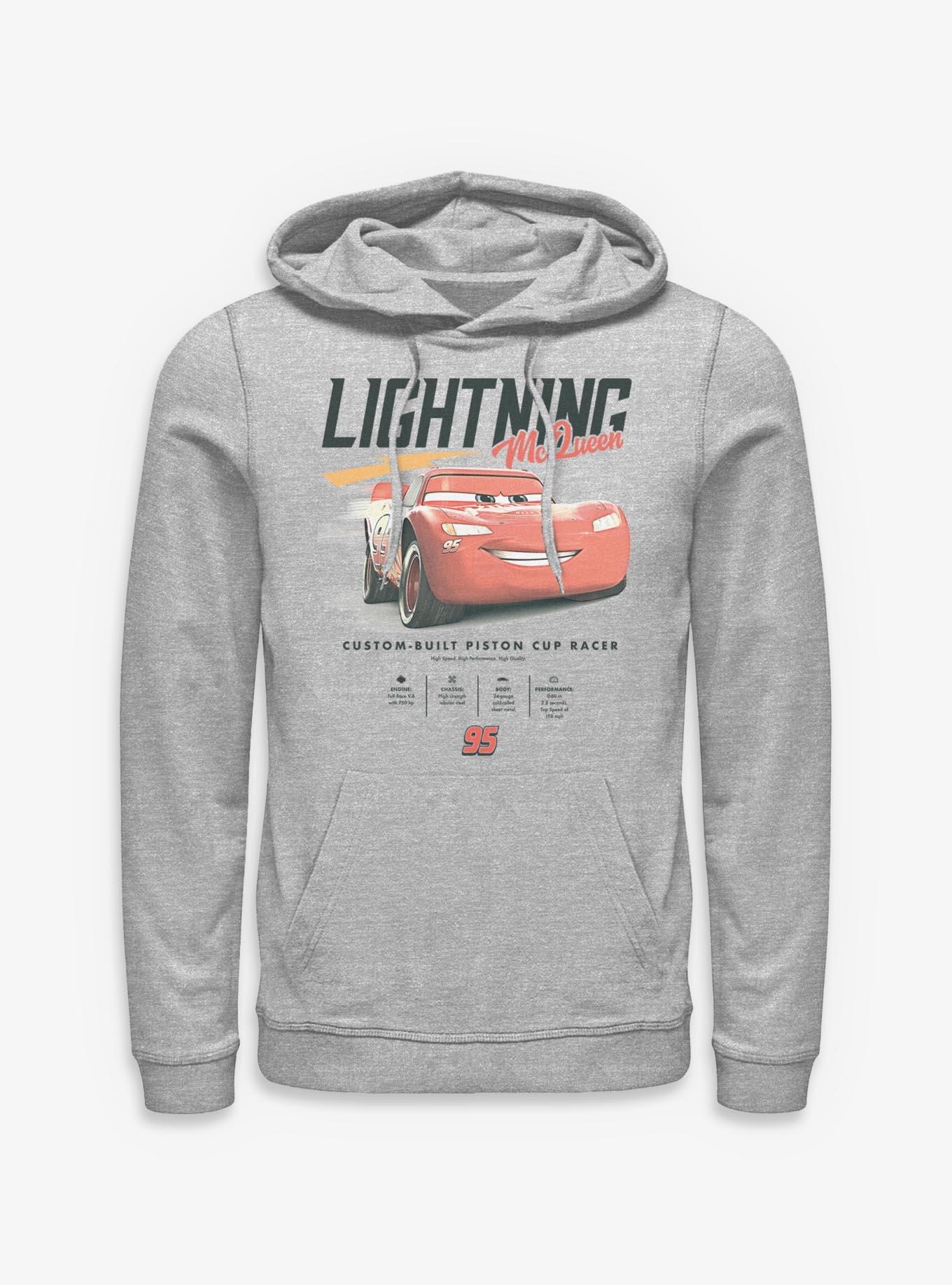 Disney Pixar Cars Lightning Stats Hoodie, , hi-res