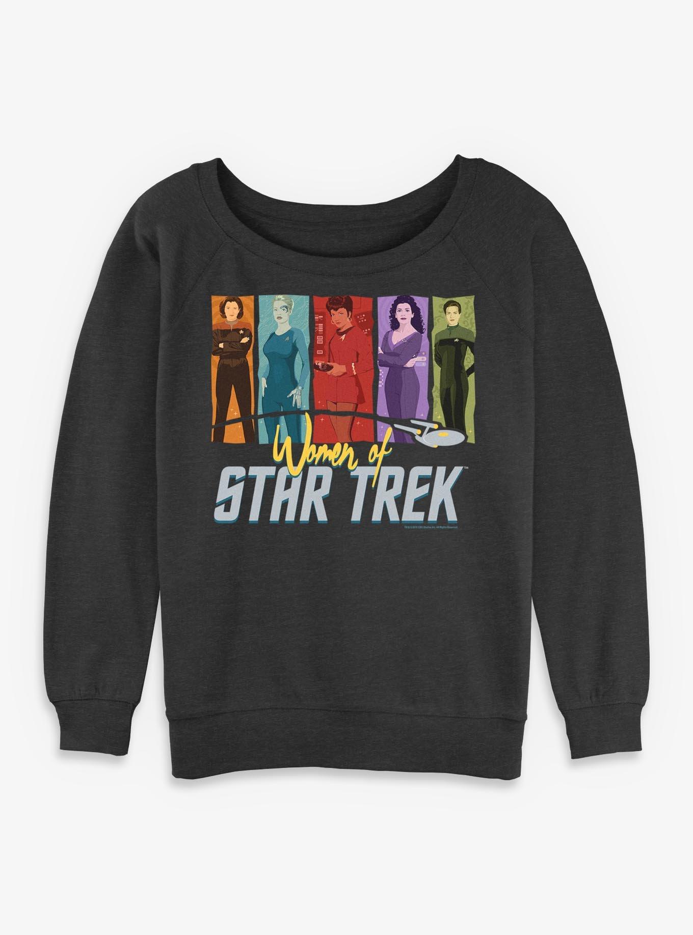 Star Trek Women Of Trek Girls Slouchy Sweatshirt, , hi-res