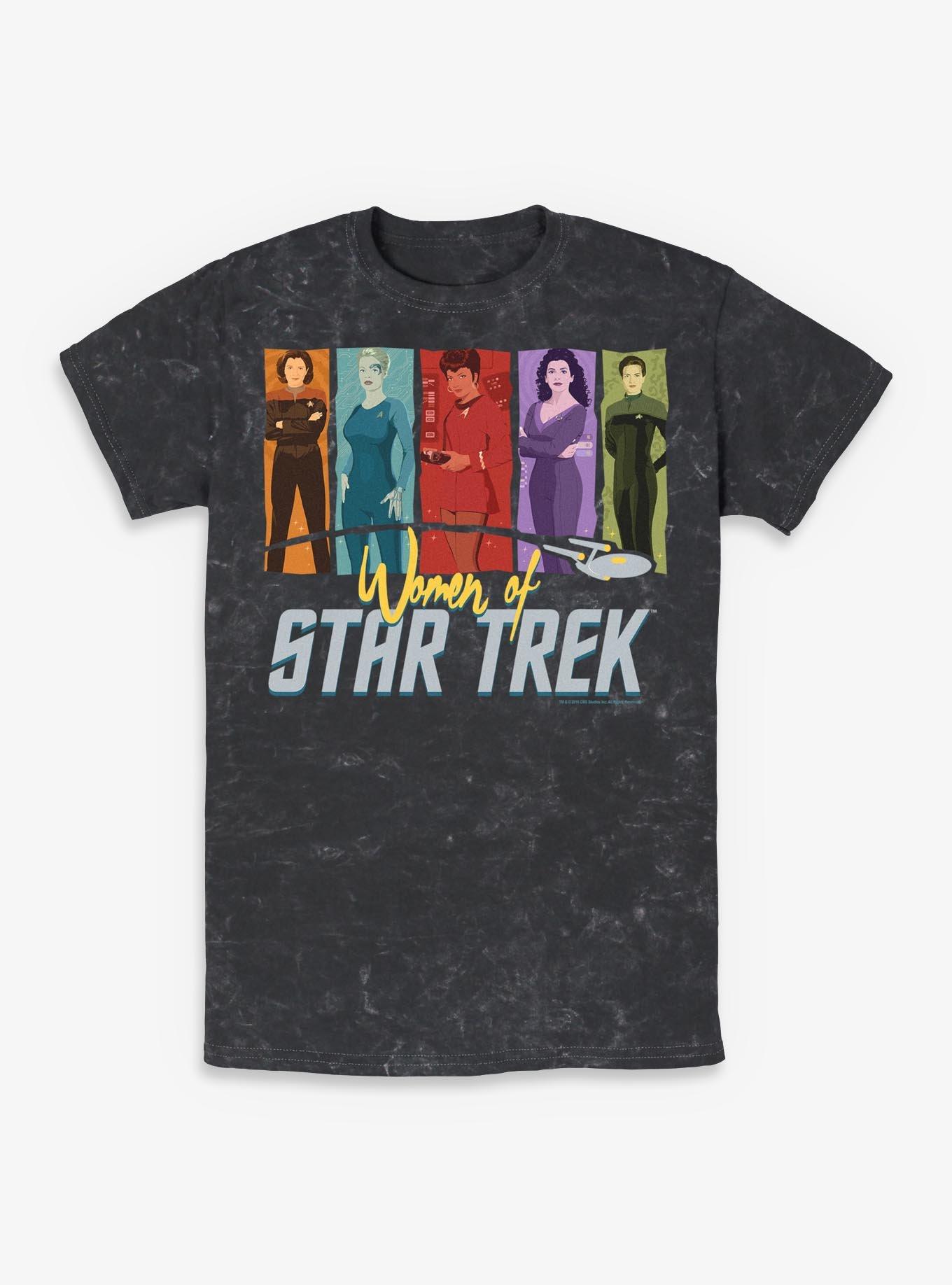 Star Trek Women Of Trek Mineral Wash T-Shirt, , hi-res