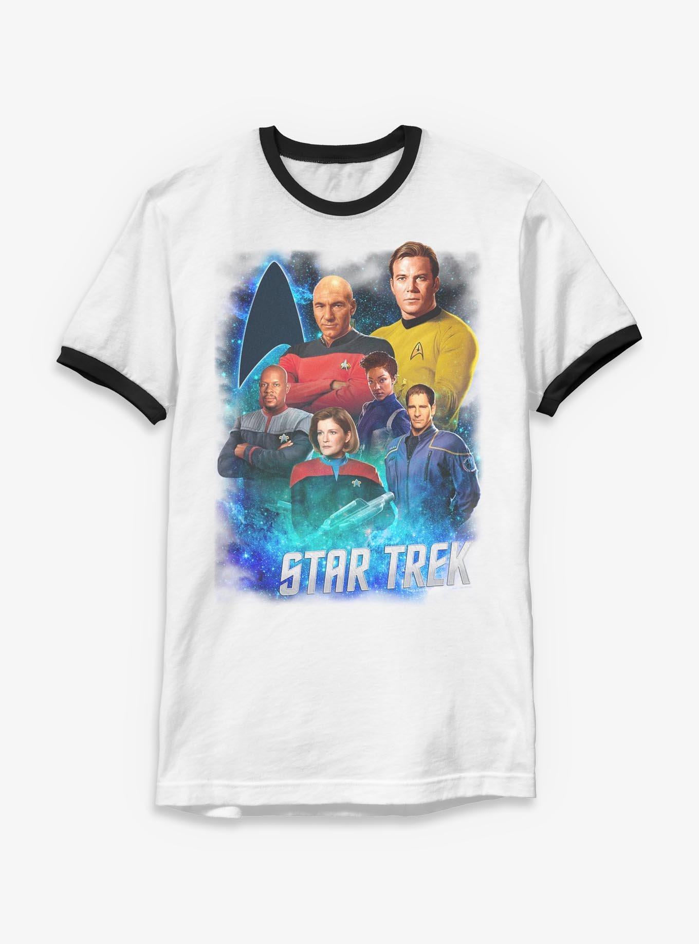 Star Trek Legendary Captains Ringer T-Shirt, , hi-res
