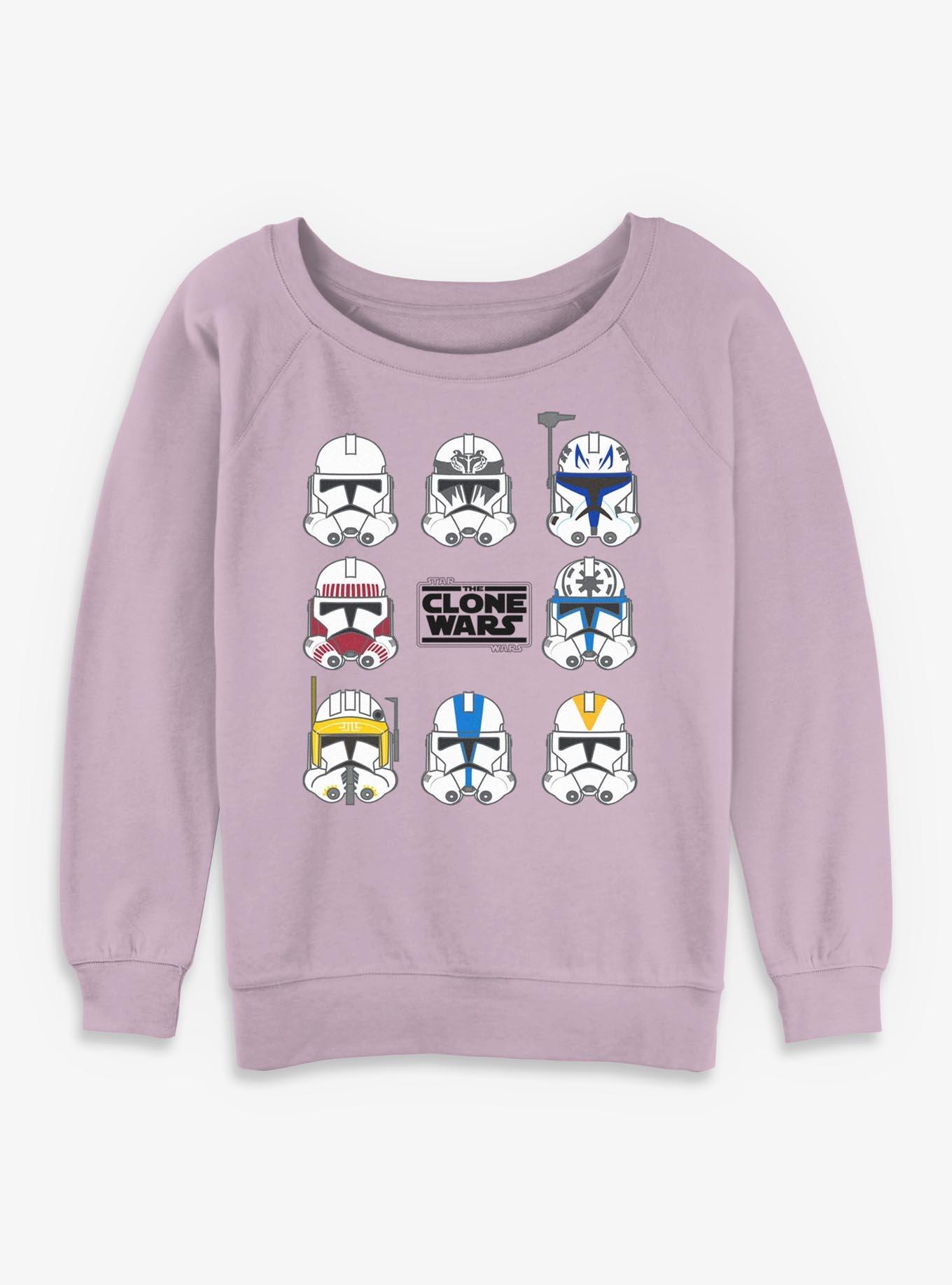 Disney Star Wars Clone Wars 8 Girls Slouchy Sweatshirt, , hi-res