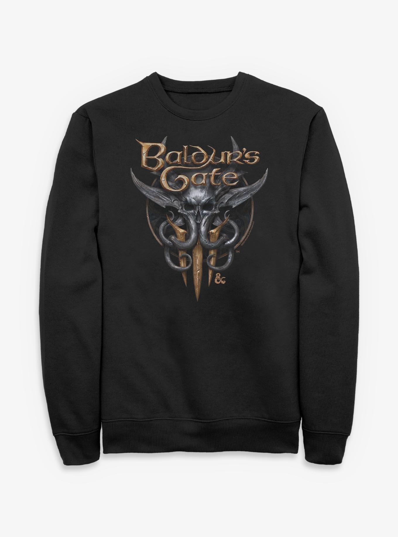 Dungeons & Dragons Baldurs Gate Logo Sweatshirt, , hi-res