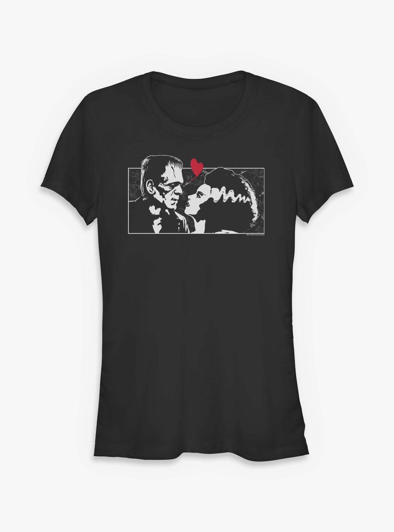 Universal Monsters Love Box Bride and Frankenstein Girls T-Shirt, , hi-res