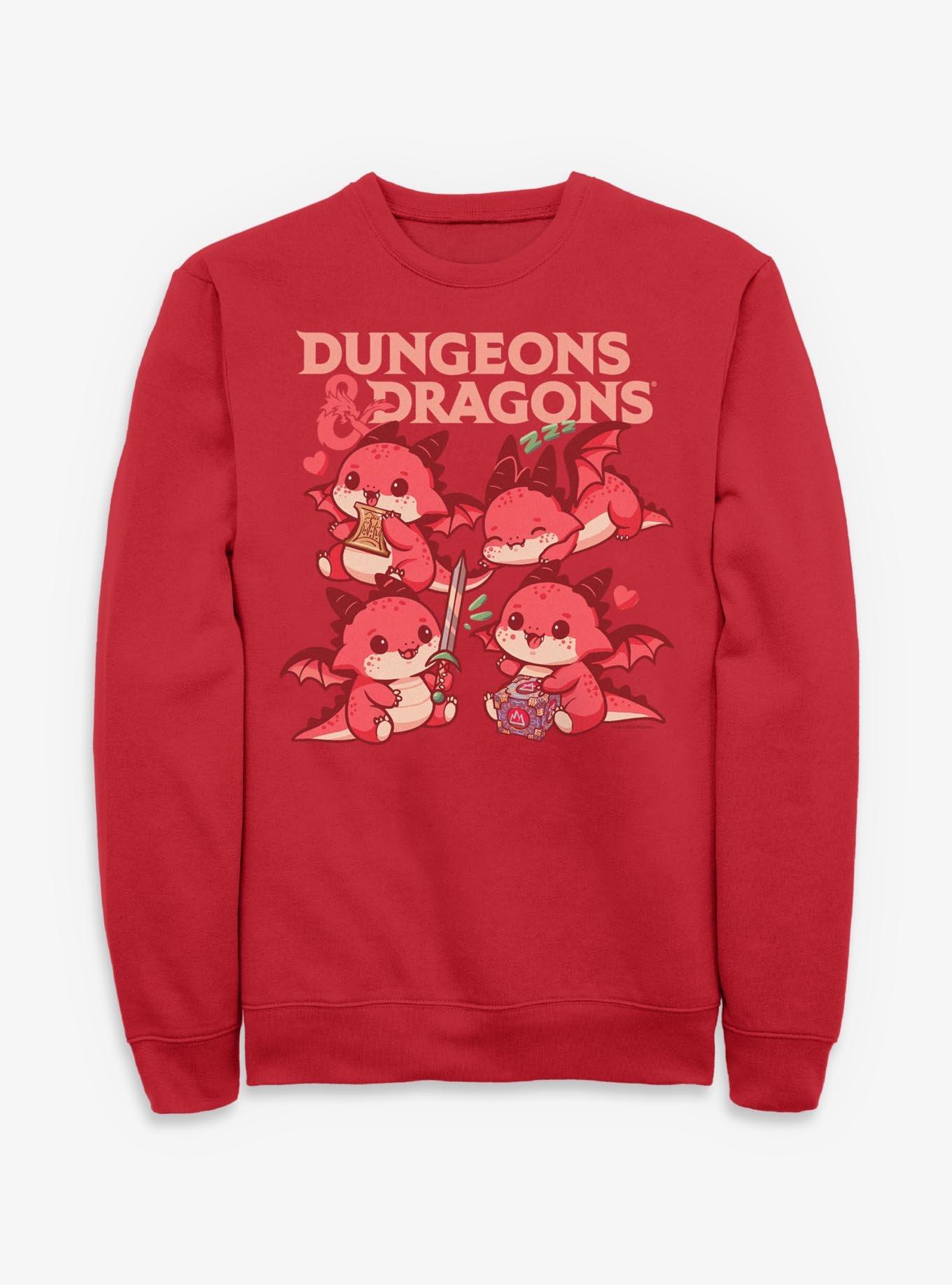 Dungeons & Dragons Cute Dragons Sweatshirt, , hi-res