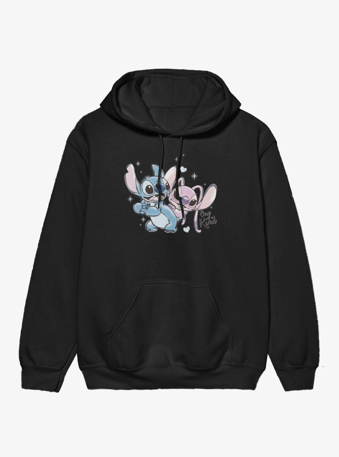 Disney Lilo & Stitch One Of A Kind Angel And Stitch Hoodie, , hi-res