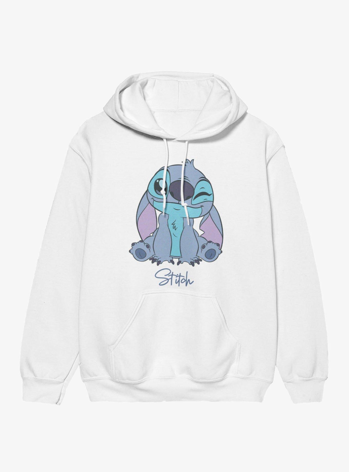Disney Lilo & Stitch Winky Face Stitch Hoodie, , hi-res