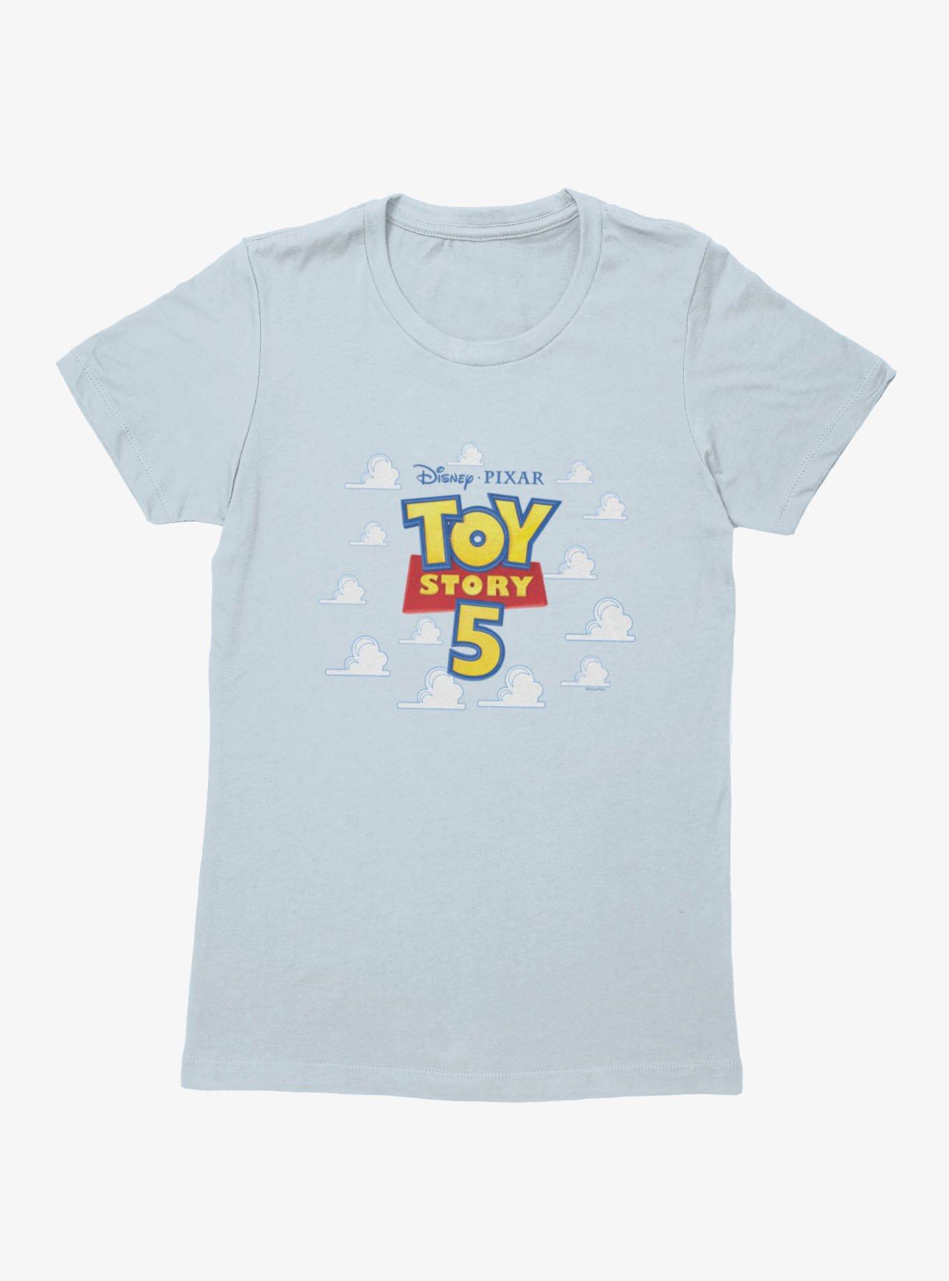 Disney Pixar Toy Story 5 Logo In The Clouds Womens T-Shirt, , hi-res