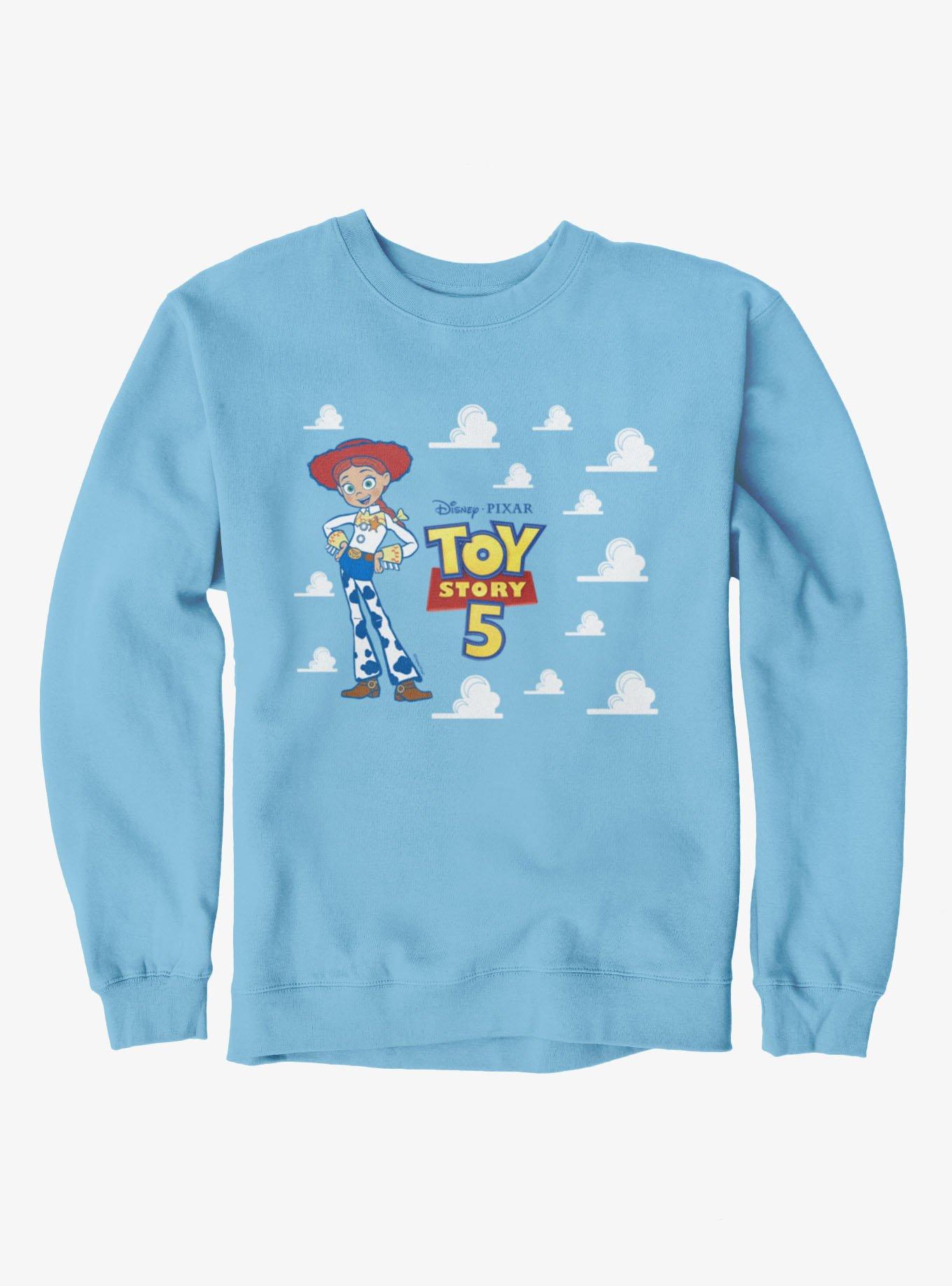 Disney Pixar Toy Story 5 Logo In The Clouds Jessie Sweatshirt, , hi-res