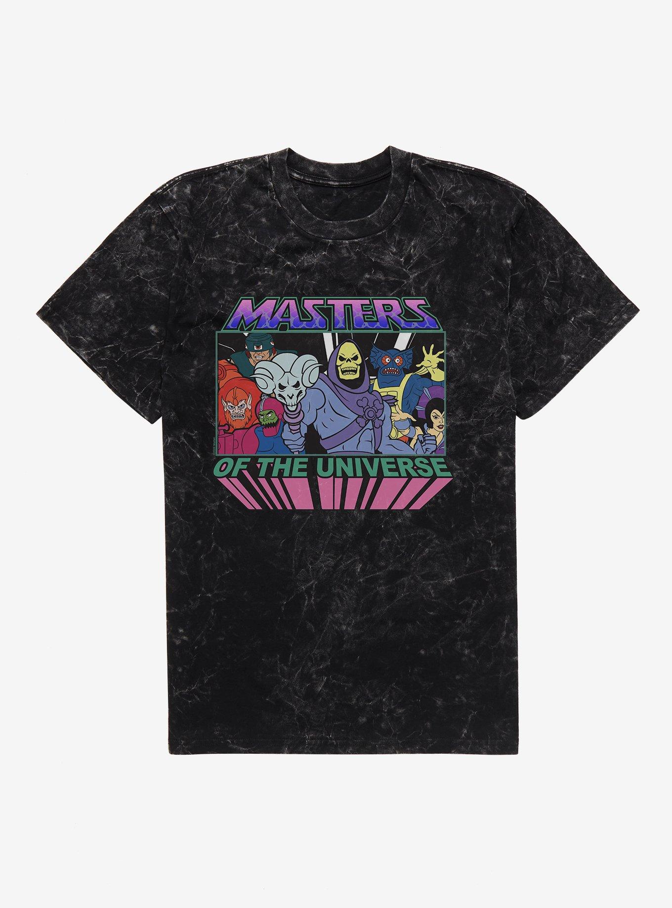 Masters Of The Universe Bad Guy Window Groupshot Mineral Wash T-Shirt, , hi-res