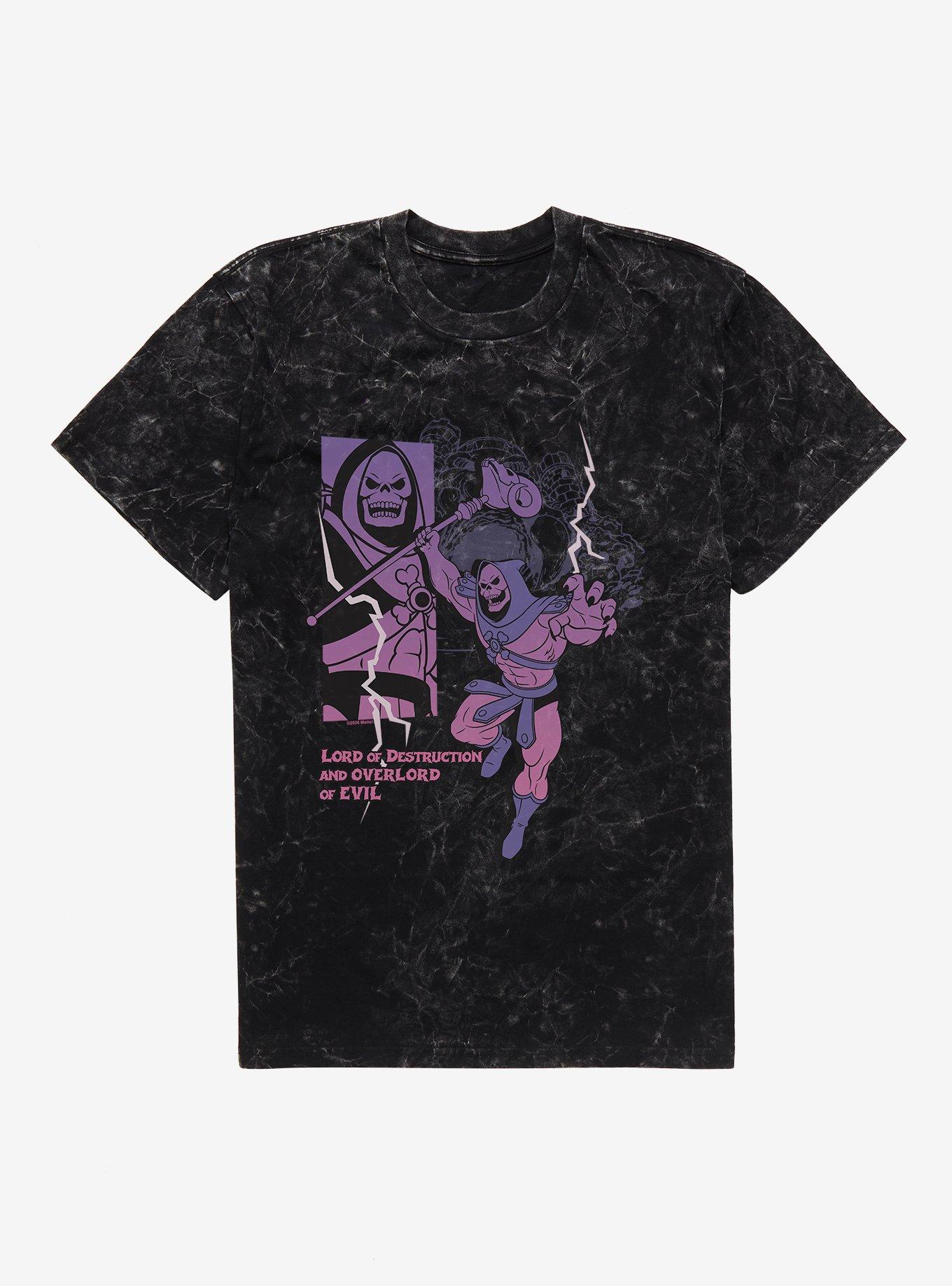 Masters Of The Universe Lord Of Destruction Evil Leap Mineral Wash T-Shirt, , hi-res