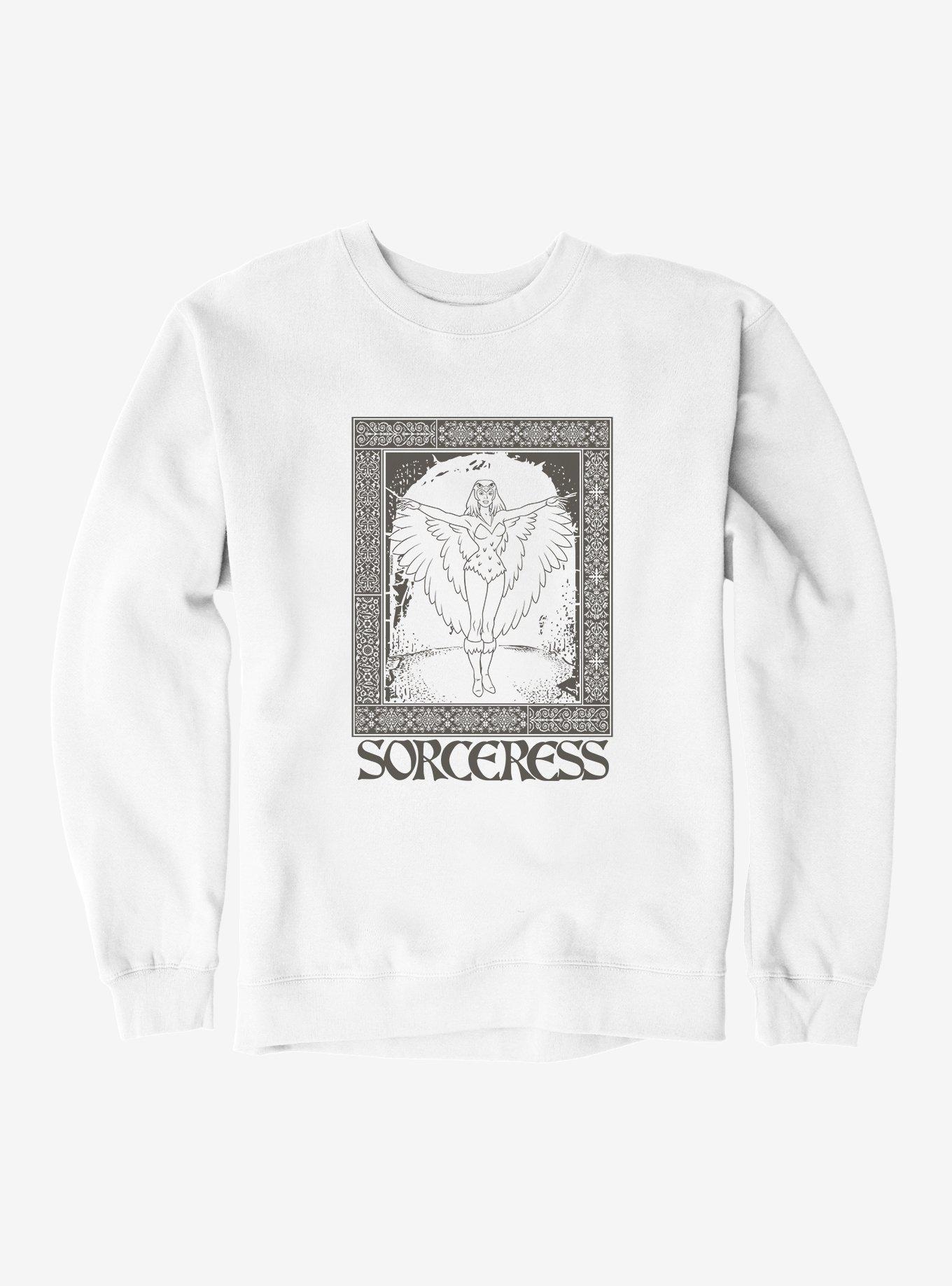 Masters Of The Universe Sorceress Black And White Sweatshirt, , hi-res