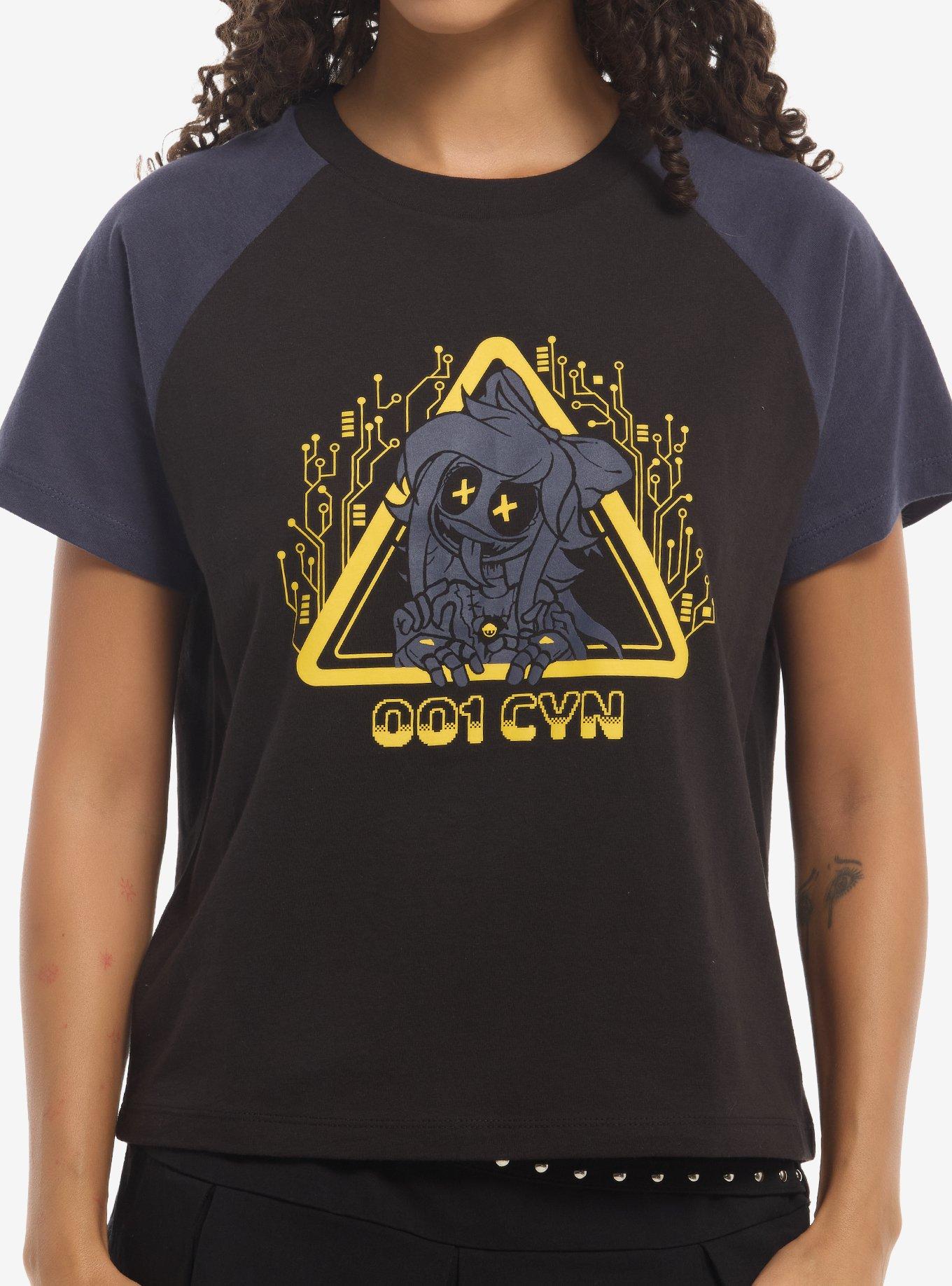 Murder Drones Cyn Girls Raglan T-Shirt